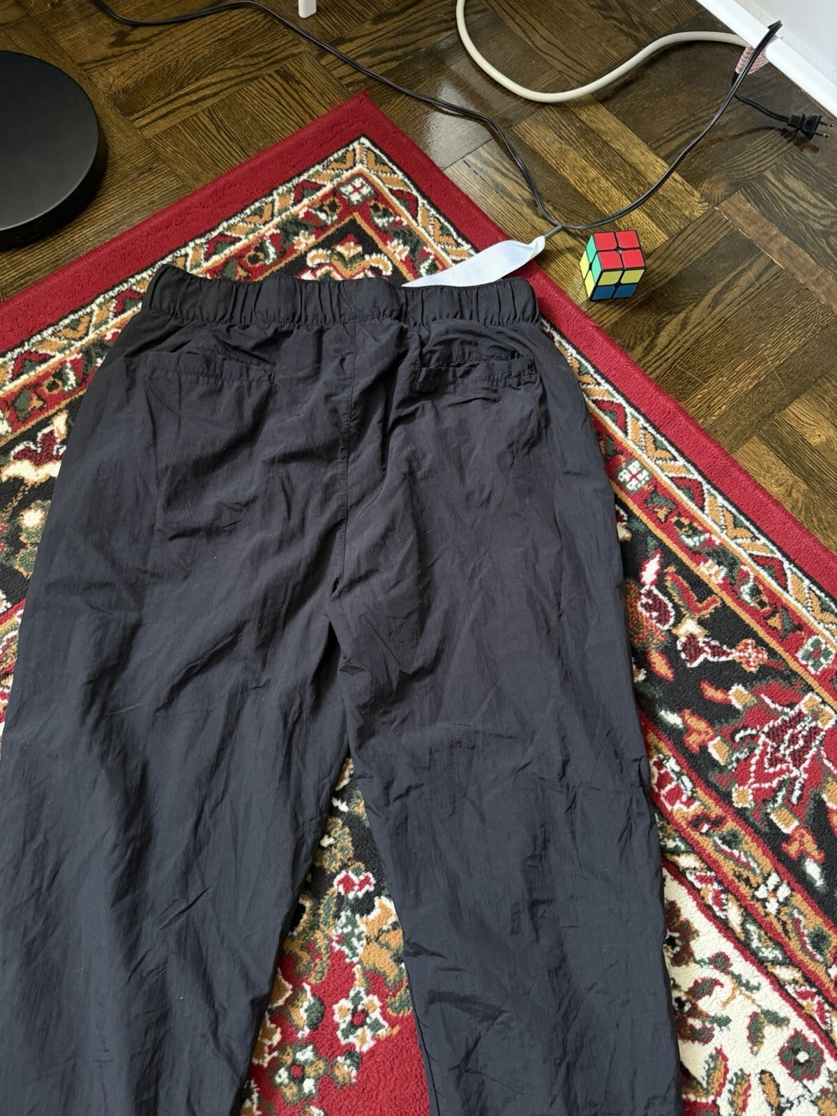 Reebok Classic x Pyer Moss Style Vector Athletic Track Pants Size M Black