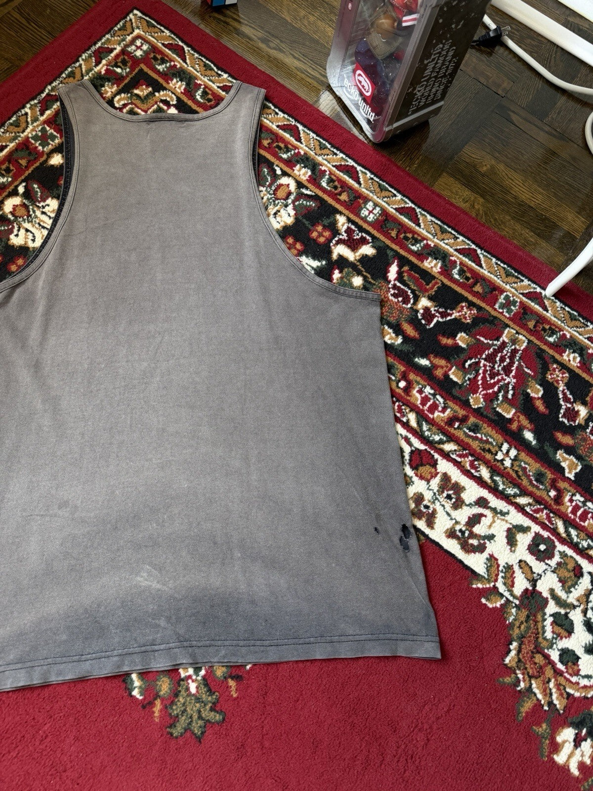 Vintage No Boundaries Faded Out Ocean Surf Graphic Tank Top Skate XL Shirt Y2k