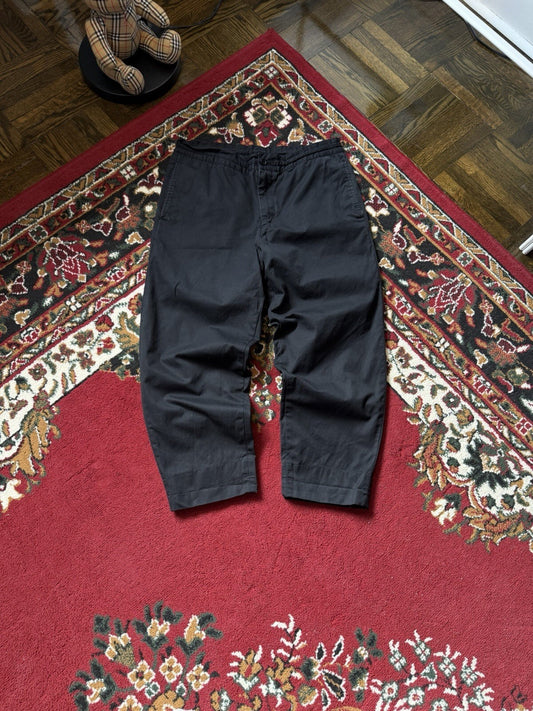 COMME DES GARCONS HOMME DEUX Black Chino Pants Black Size S