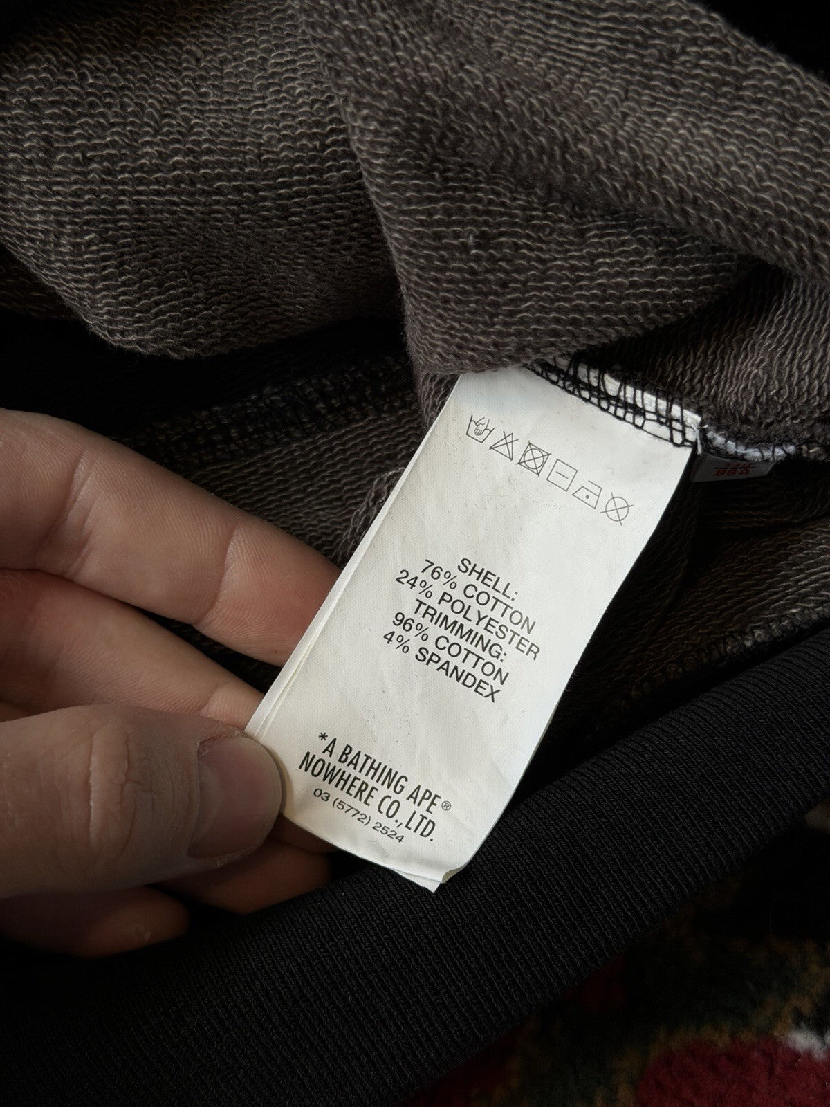 Aape By Abathing Ape Universe Camo Black Sweater Size S Sweatshirt Bape