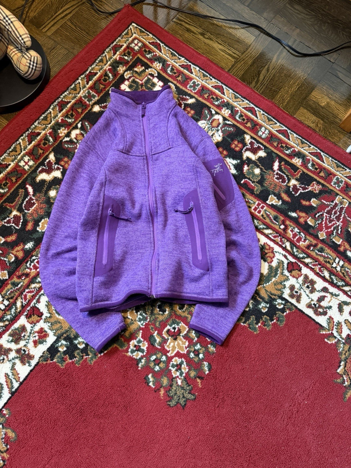 Arctery Polartec Women's Covert Fleece Cardigan Full Zip Ladies Jacket Size S