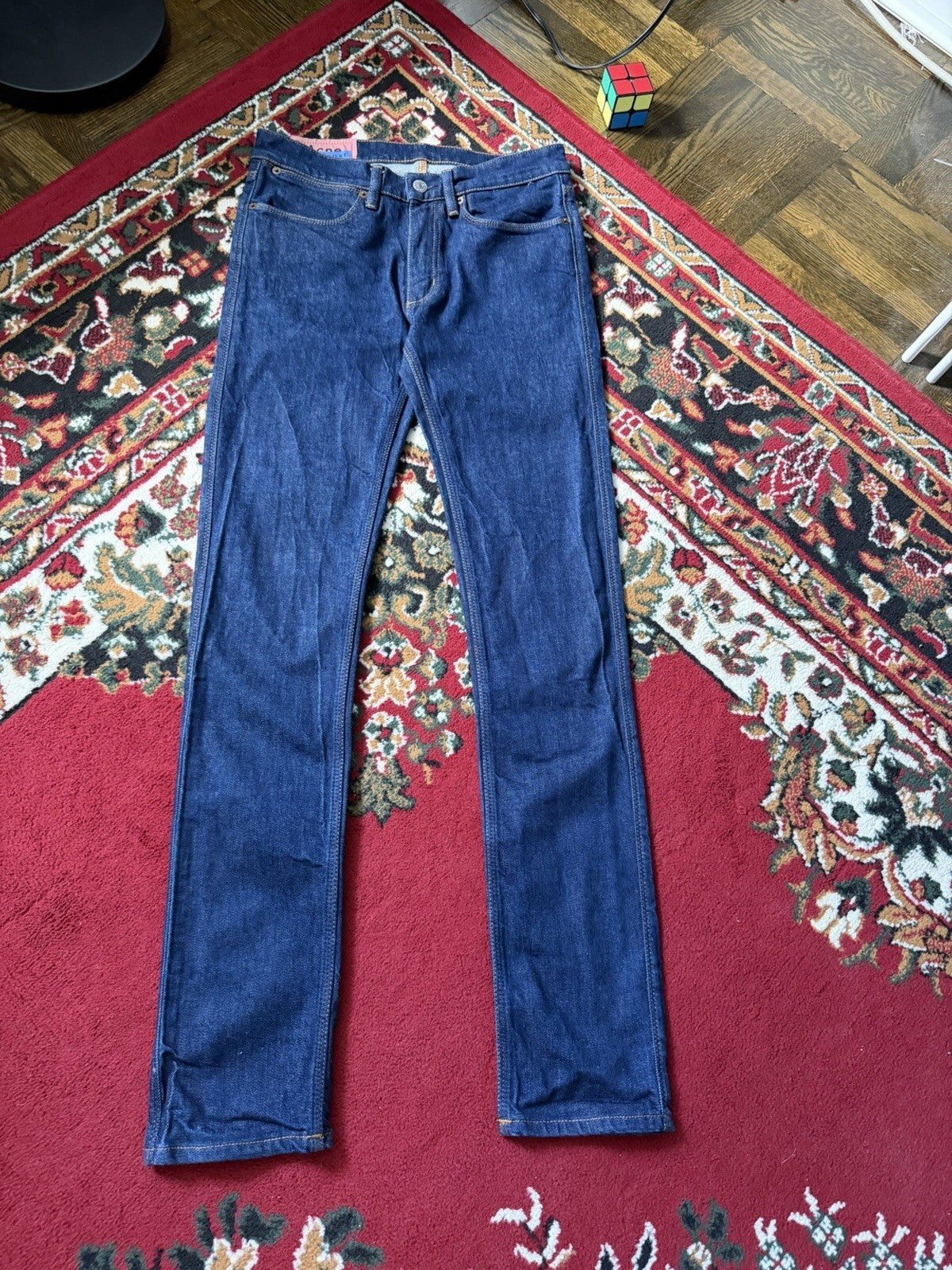 Acne Studios Bla Konst Denim Pants Max Indigo Size 30/32 Skinny Jeans