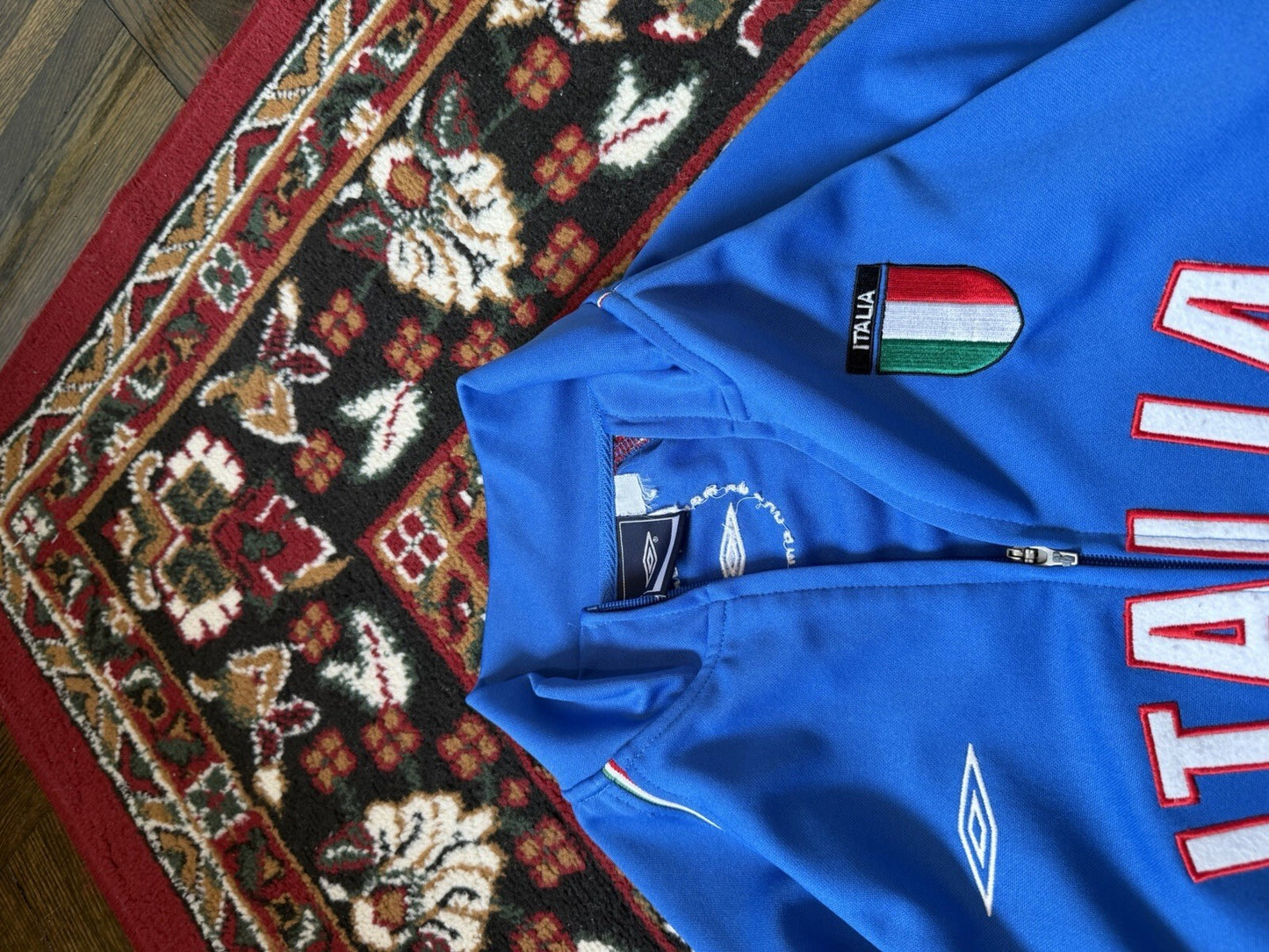 Vintage Umbro Italy 2006 World Champion Zip Up Track Jacket Italia