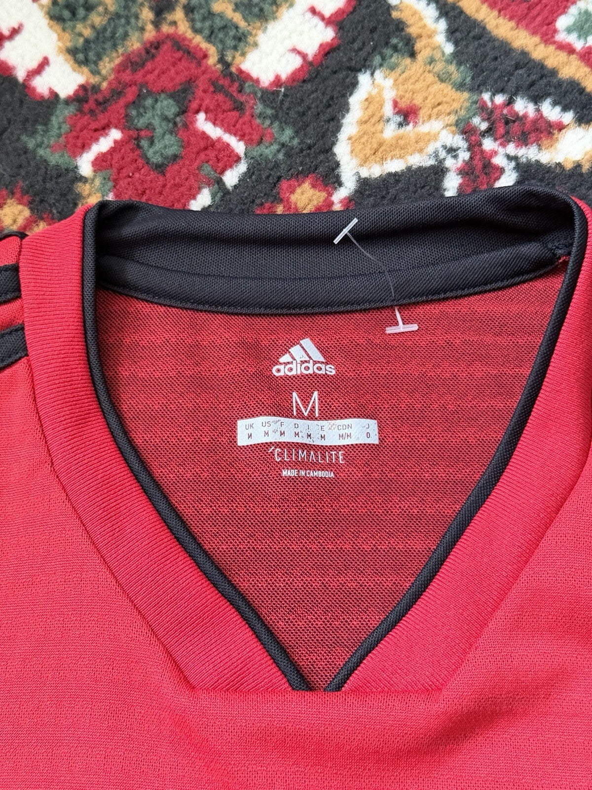 Manchester United Adidas 2018 - 2019 Home Football Jersey Soccer Shirt Authentic