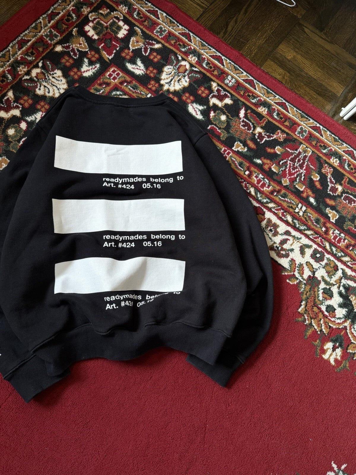 424 Armes Readymades Belong To Sweatshirt Crewneck Size Large