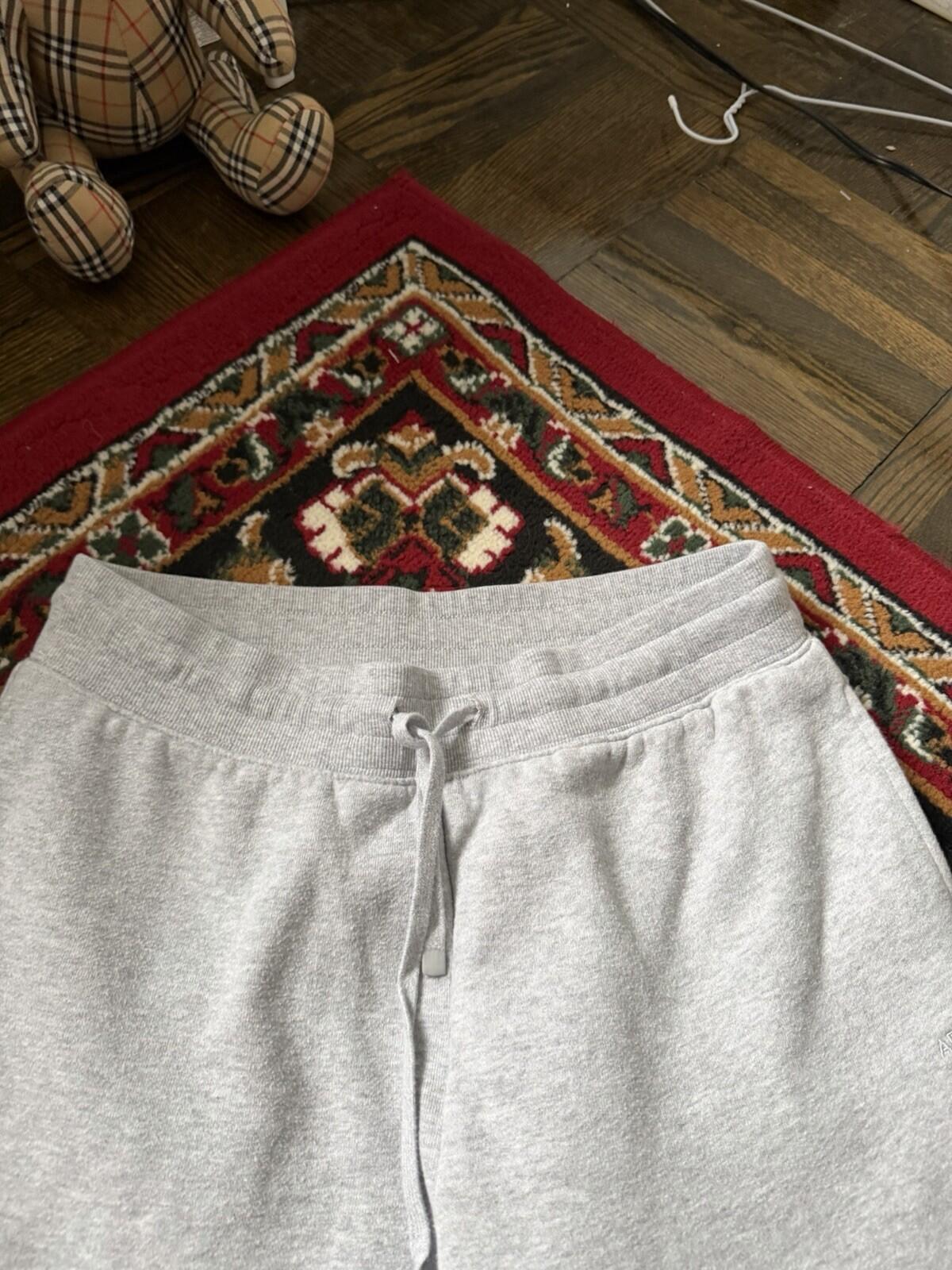 Aritzia TNA Light Gray Baggy Sweatpants Wide Leg Pants Size M