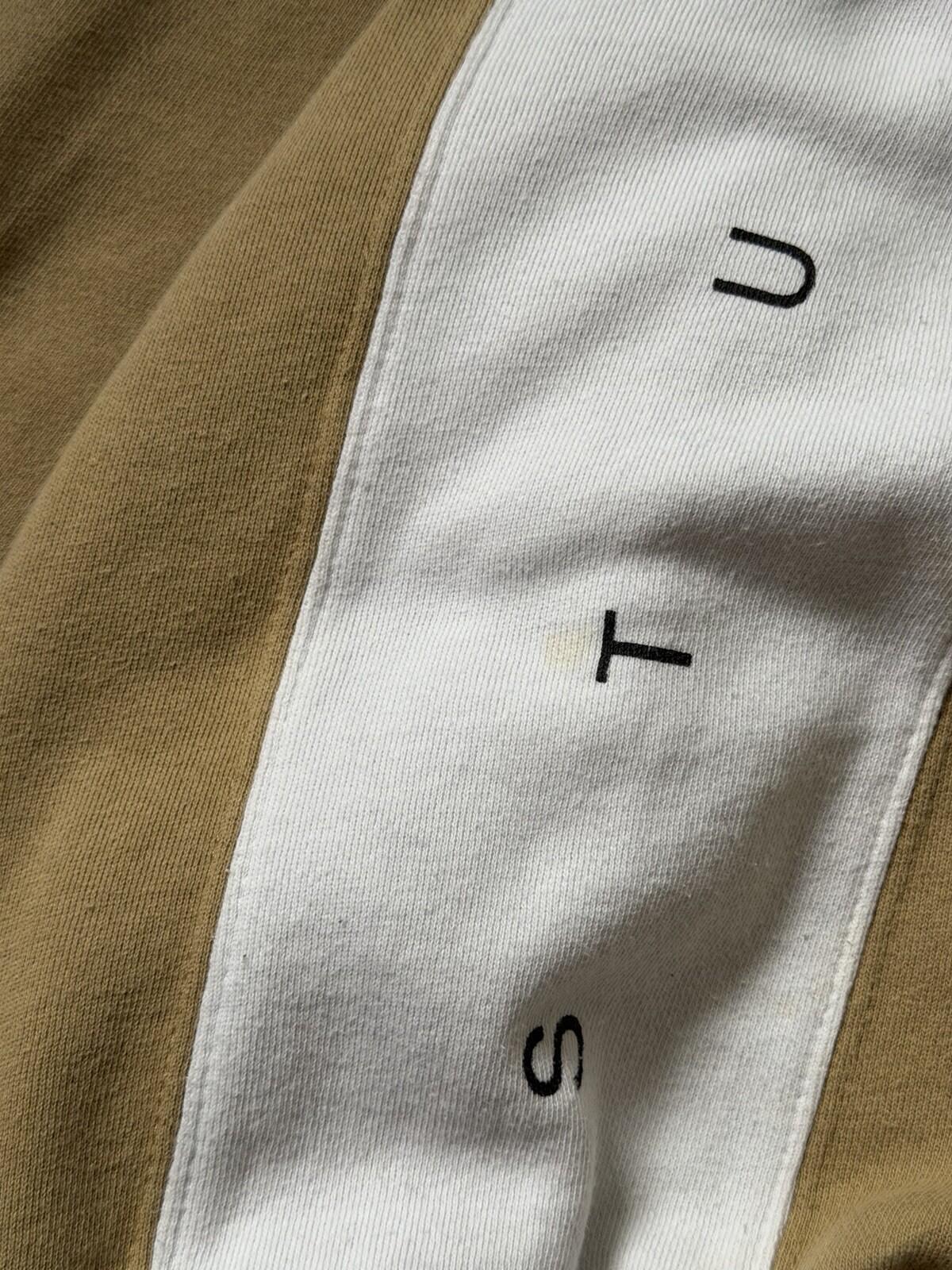 Stussy Paneled Crewneck Sweatshirt Size S Mens Pullover