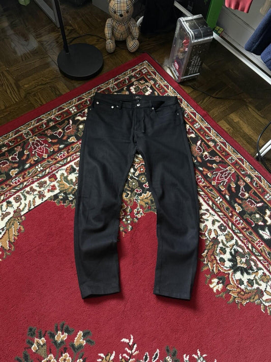 APC Petit New Standart Black Jeans Size 32
