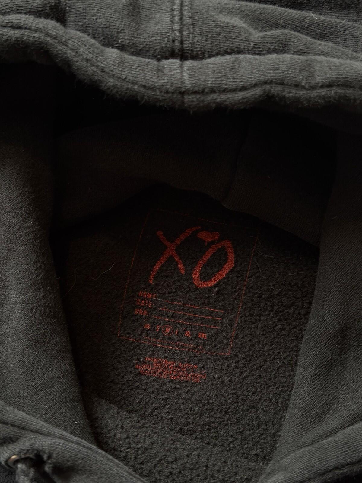XO The Weeknd Legend Pullover Hoodie Black Unisex M Y2K