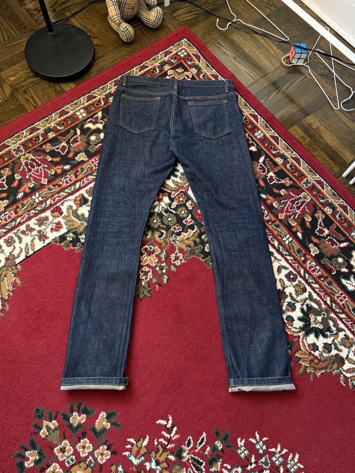 A.P.C. Petite Standard Jean Droit Etroit Size 31 Selvedge Indigo Denim APC