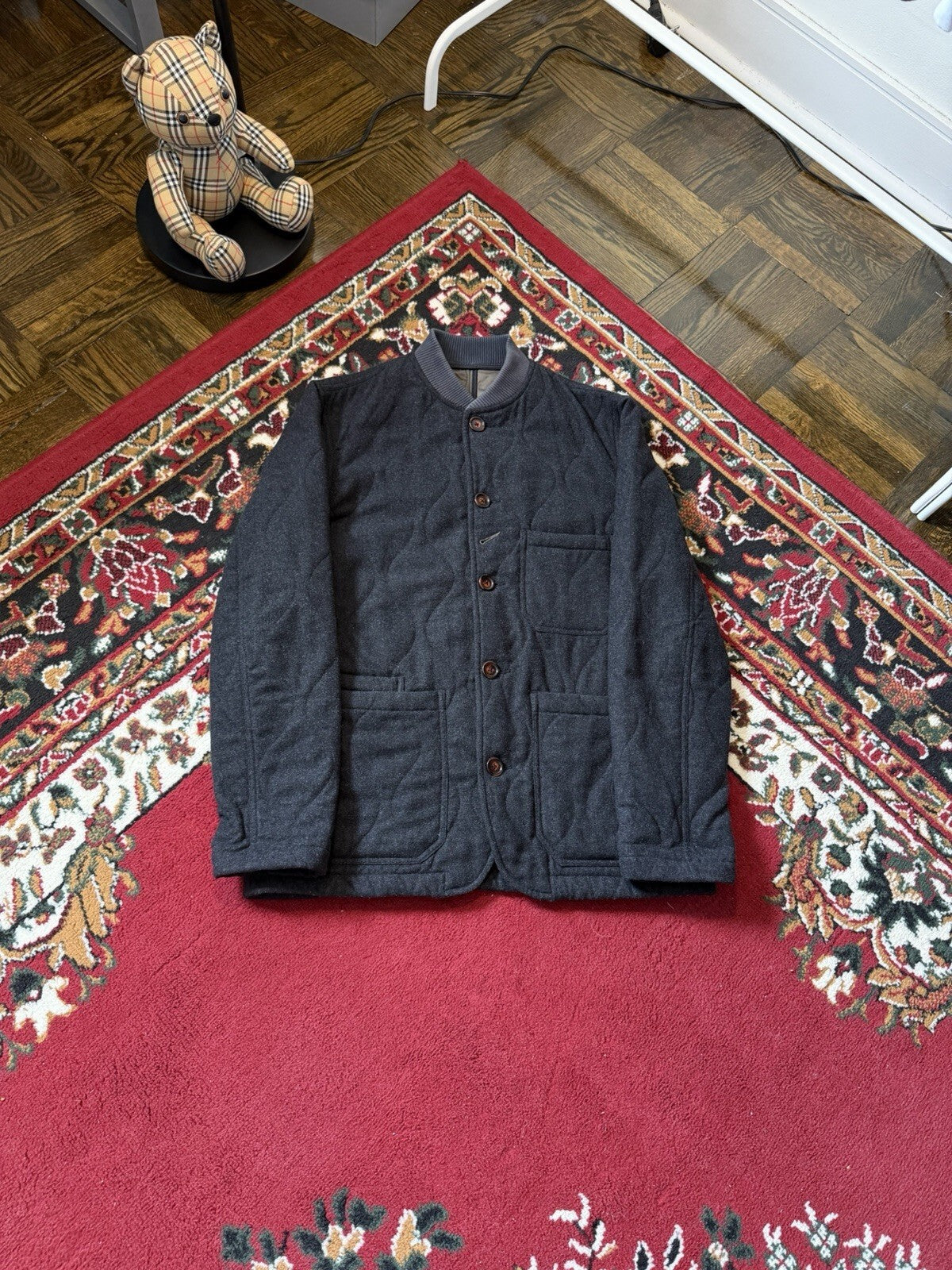 Universal Works Quilted Hunting Chore Jacket Wool Nylon M