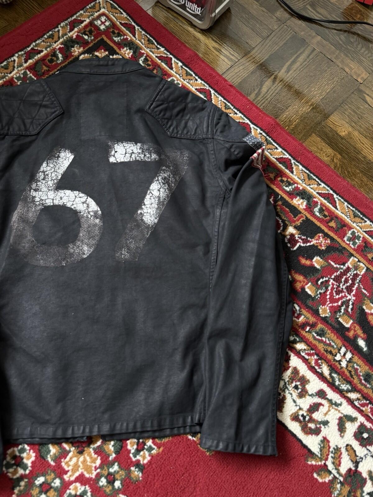 Polo Ralph Lauren Denim & Supply Waxed Cotton Black Jacket
