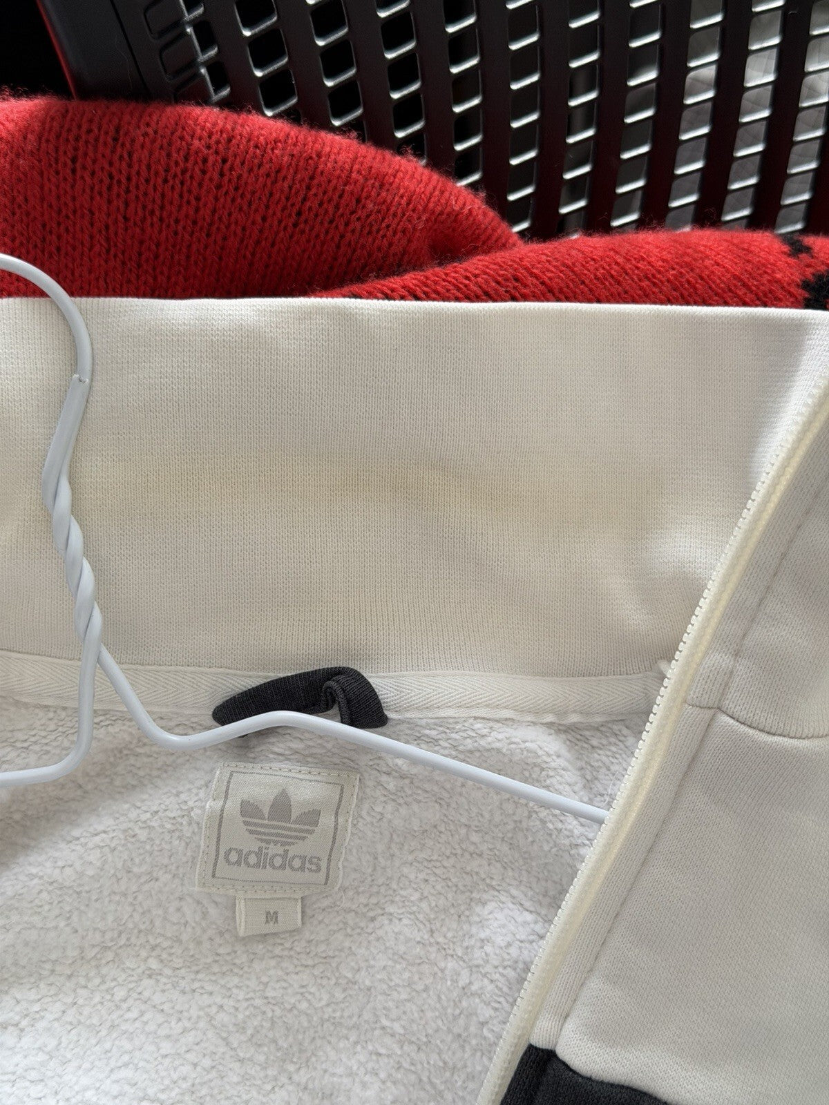 00s Adidas Vintage "I Love Cairo" Zip Up Sweater Track Jacket