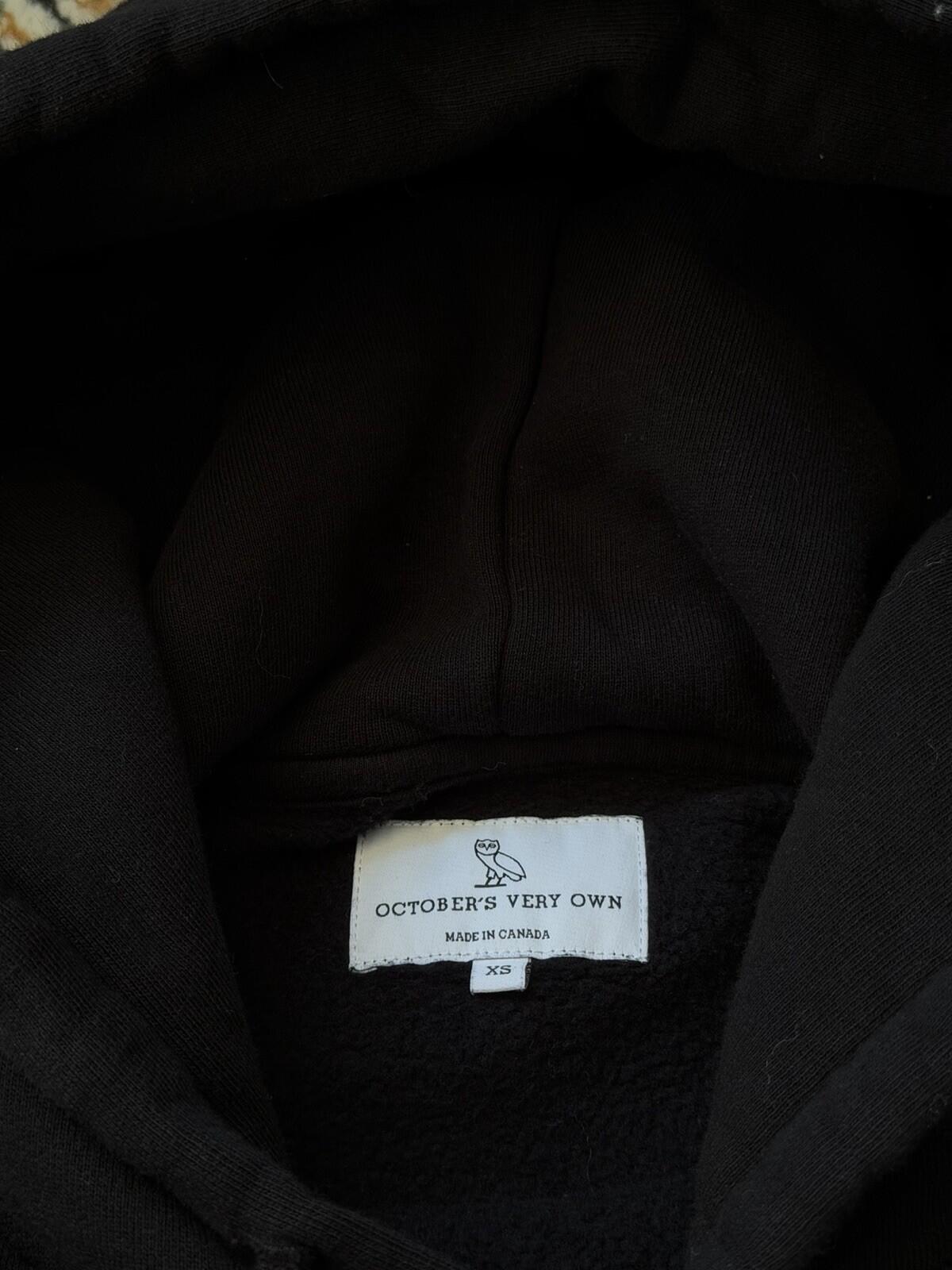 OVO x Sherwood Street Hockey Hoodie October’s Very Own Drake Owl Black Gold SzXS