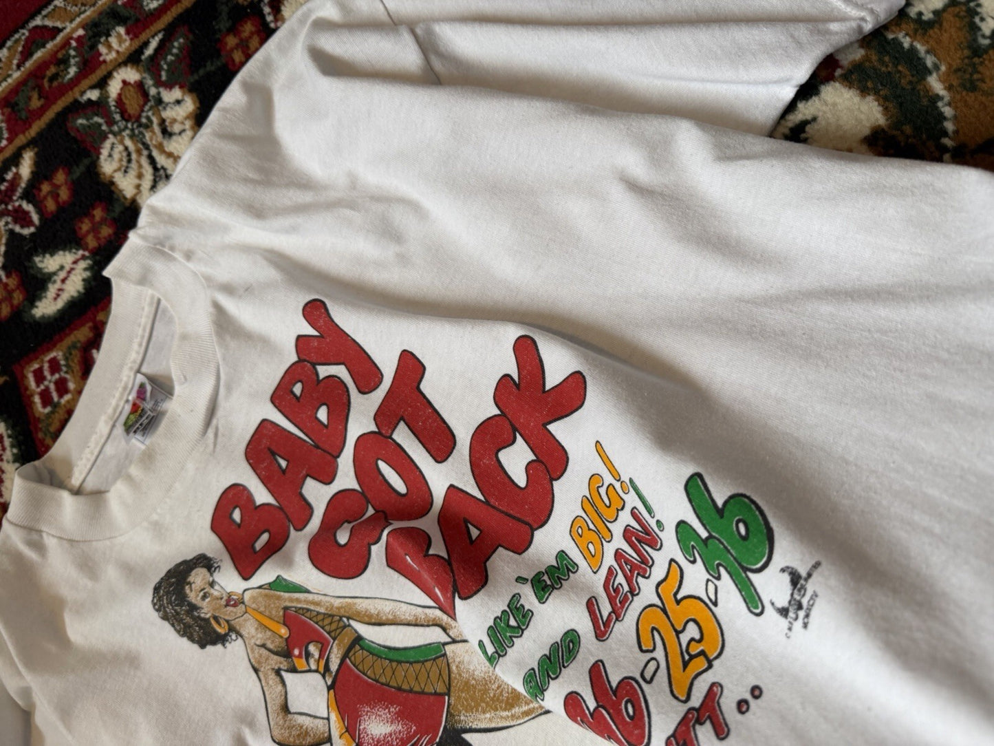 90s Sir Mix A Lot Baby Got Back Vintage Rap Tee Size XXL Band Tee