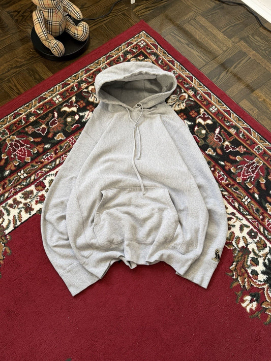 Octobers Very Own Hoodie Mens M Gray  Fleece Lined Owl Logo Sweatshirt OVO Drake