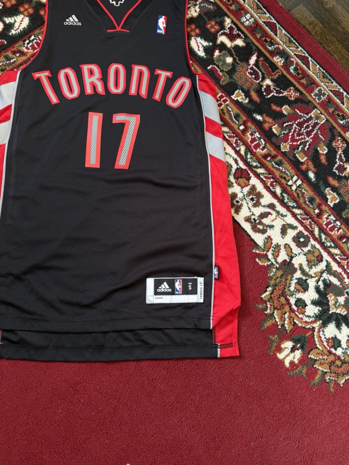 Jonas Valanciunas Signed Autograph Toronto Raptors Jersey NBA Canada Nuggets