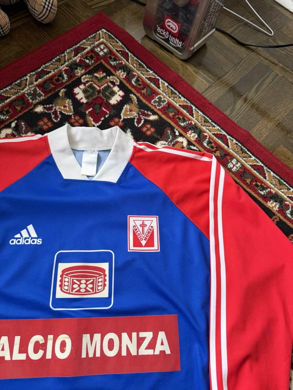 Vintage Monza Calcio Topic 1998/1999 Adidas Football Shirt Jersey Match Worn