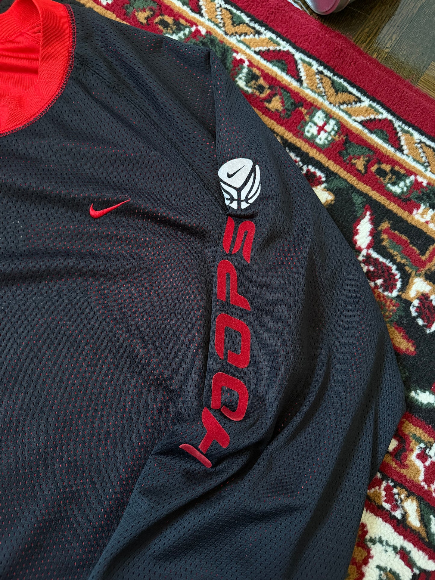 Vintage Nike Basketball Reversible 3/4 Sleeves Shirt Jersey