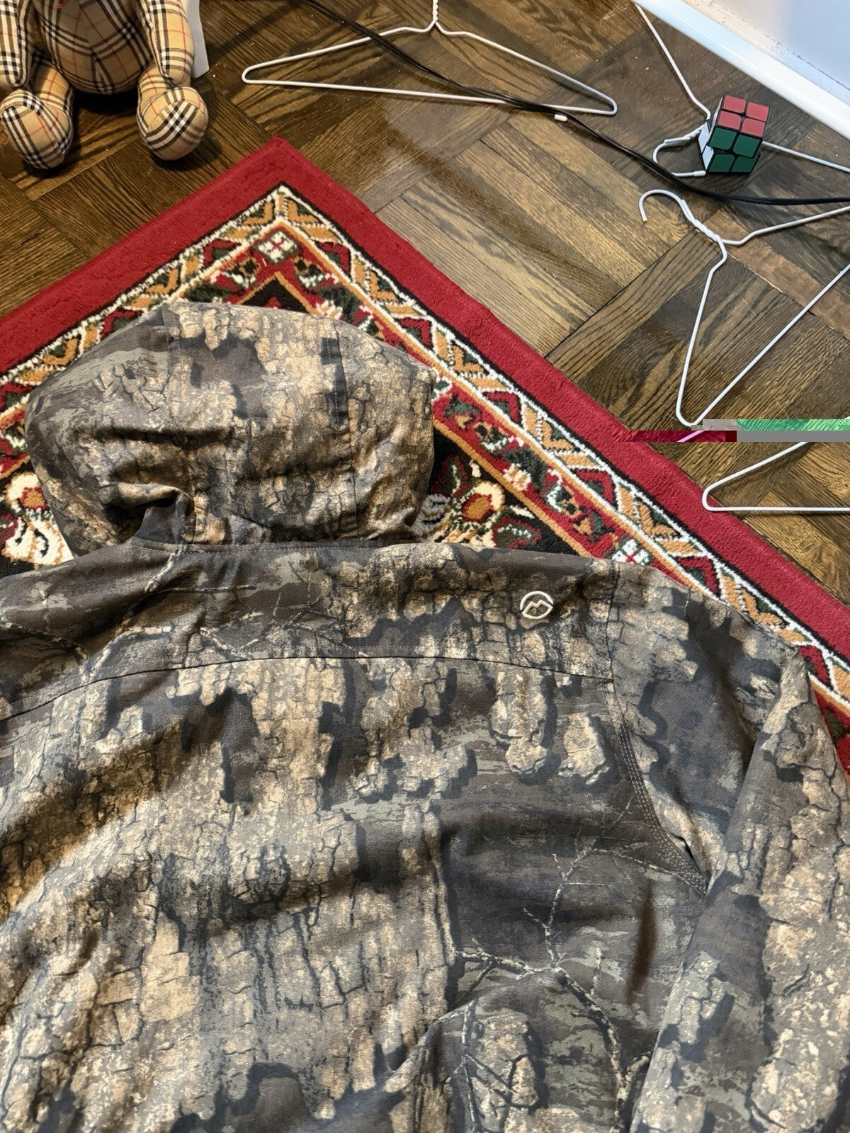 Magellan Outdoors Realtree Camo Full Zip Hooded Active Jacket Carhartt