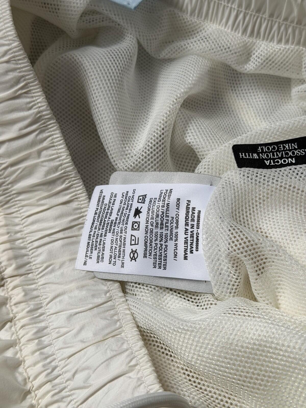 Nike x Drake Crossover NOCTA Golf Woven Pants Sail White DJ5588-133 Mens Size M