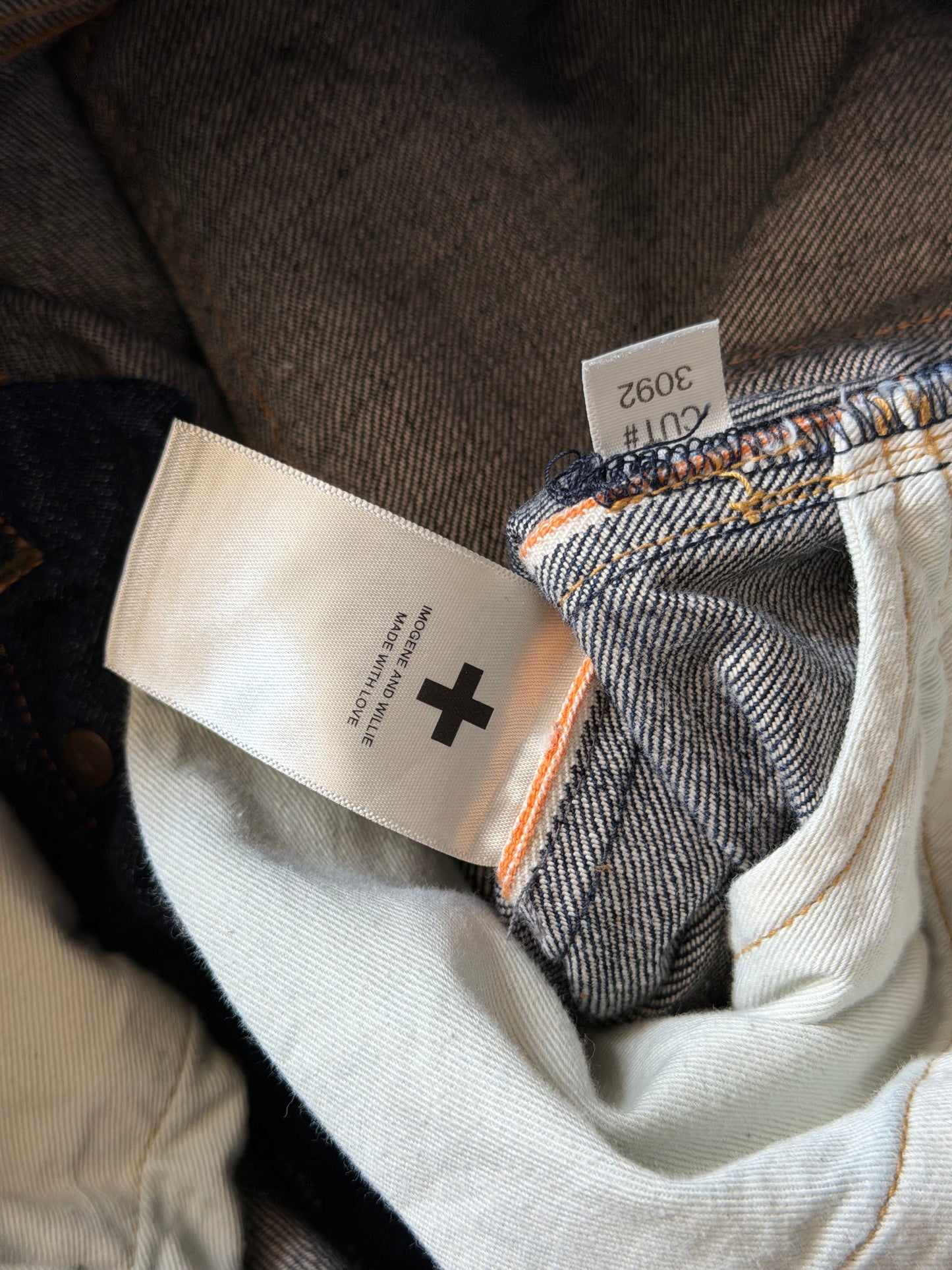 Imogene + Willie Mens Hank Straight Selvedge Raw Denim Jeans