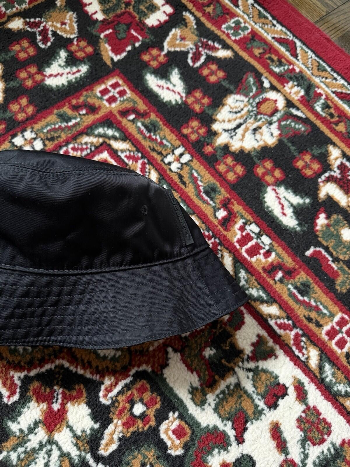 Burberry Leopard Pattern Bucket Hat Brown Black Polyamide
