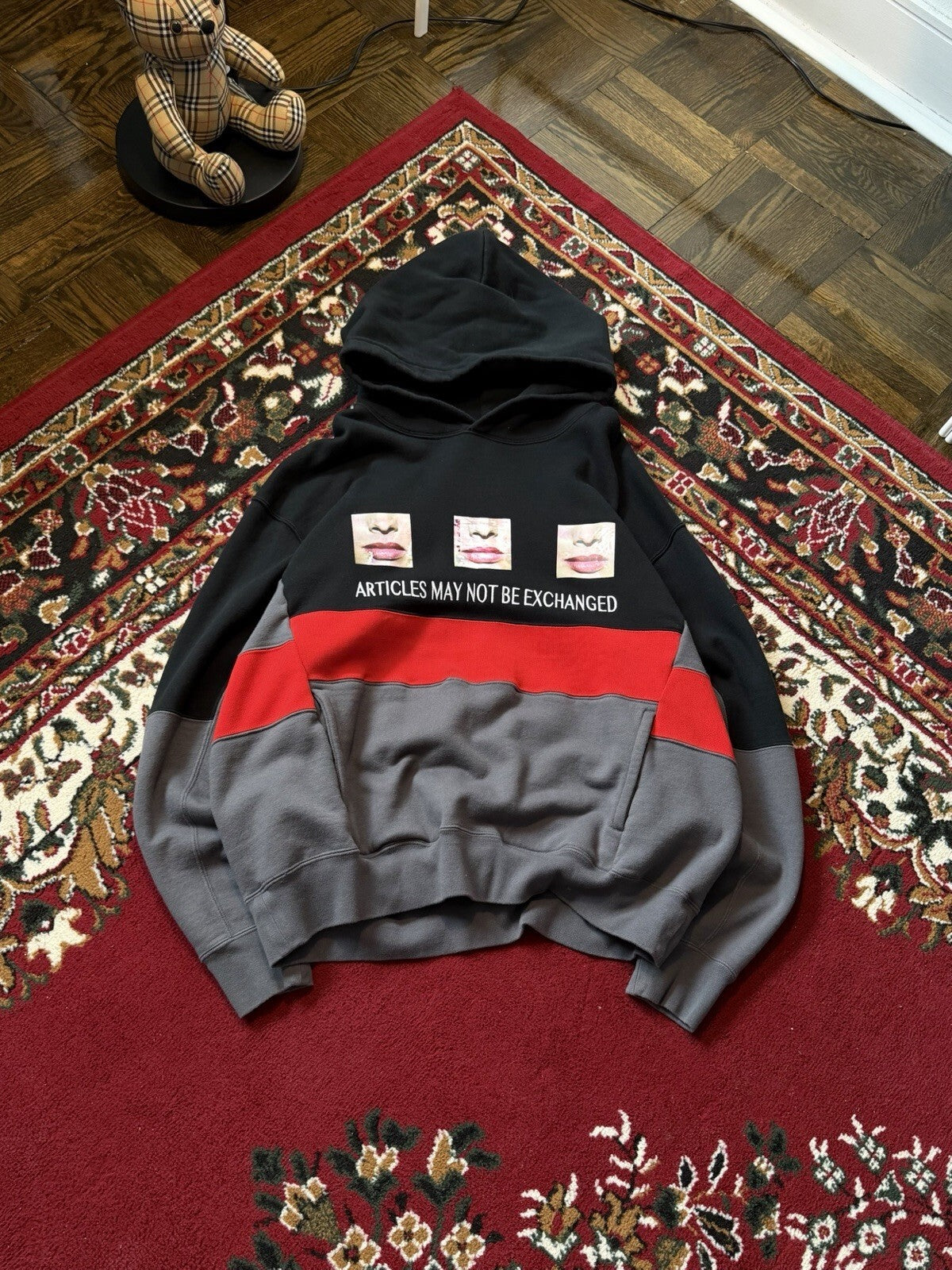 Cav Empt Policy "Articles May Not Be Exchanged" Heavy Hoodie - Size XL