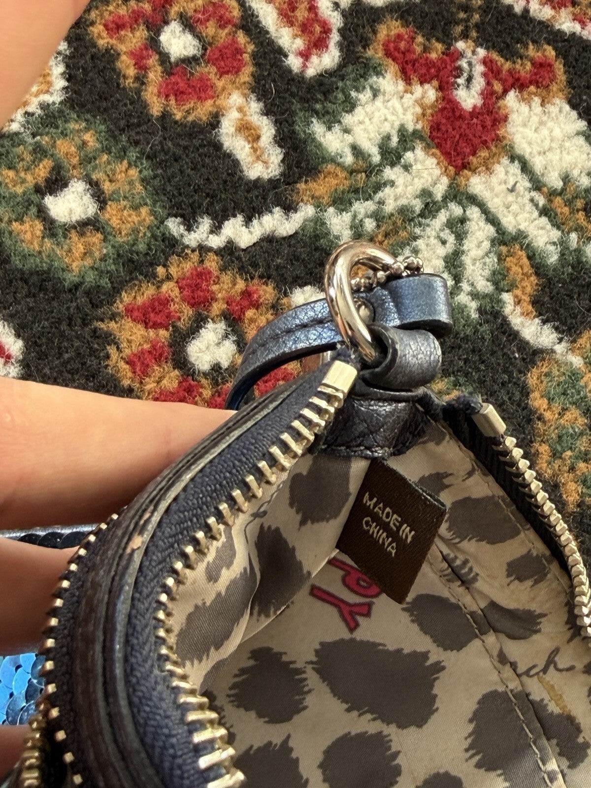 Coach Sequined Poppy Spotlight Bag