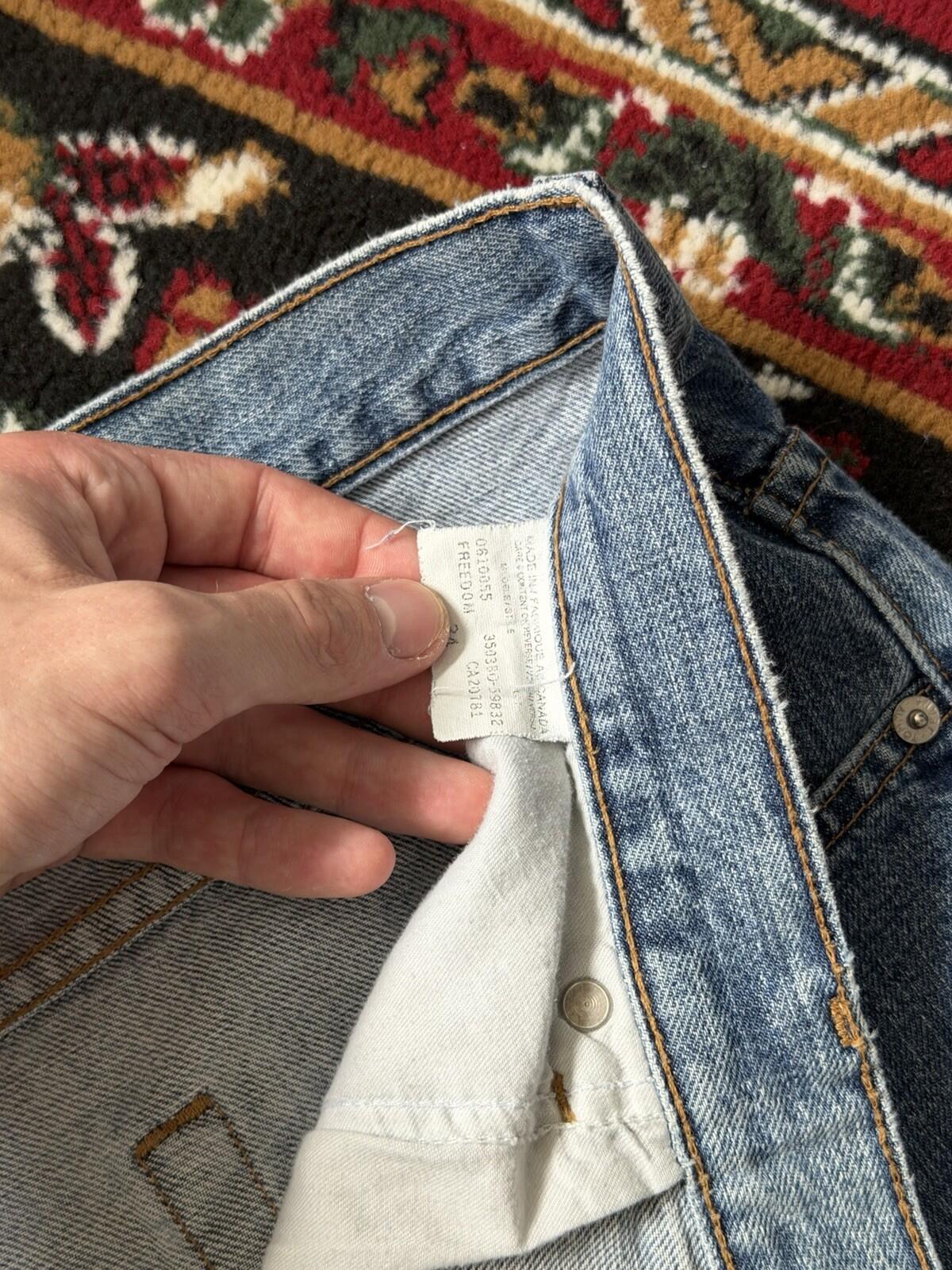 Y2K Tommy Hilfiger Stonewash Jorts Baggy Size 34 VTG 90s Denim Jean Shorts