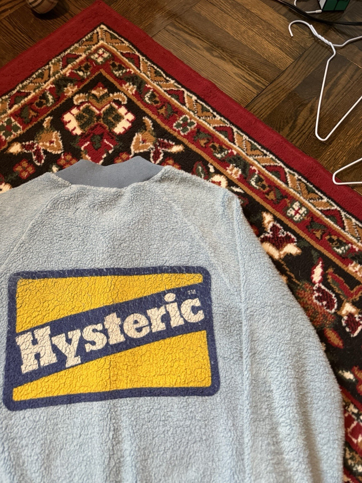 00s Hysteric Glamour Terry Varsity Track Jacket Full Zip Sweater