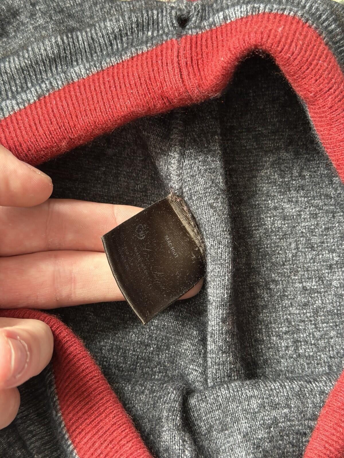 Loro Piana Cashmere Wool Gray Sweatapants Pants