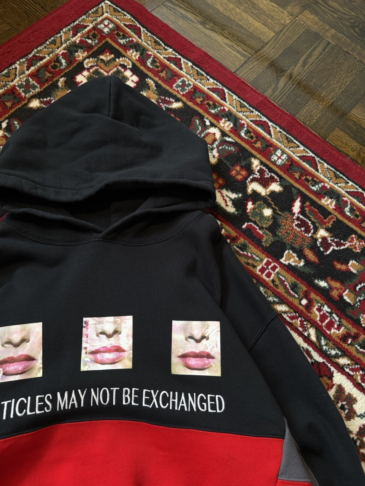 Cav Empt Policy "Articles May Not Be Exchanged" Heavy Hoodie - Size XL