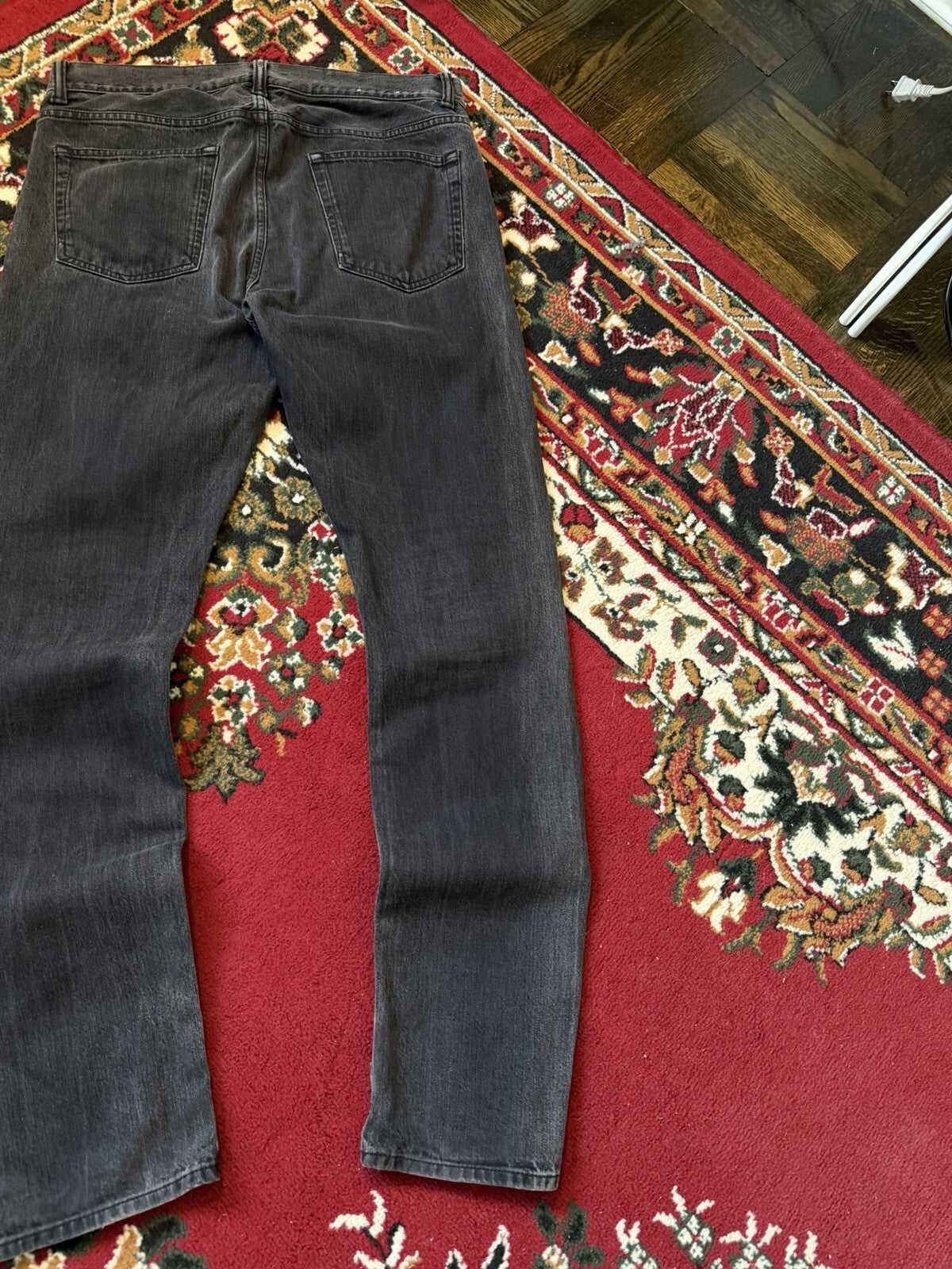 Our Legacy Mens Zero Cut Broken Twill Black Denim Jeans Pants Dark Wash - 33x32
