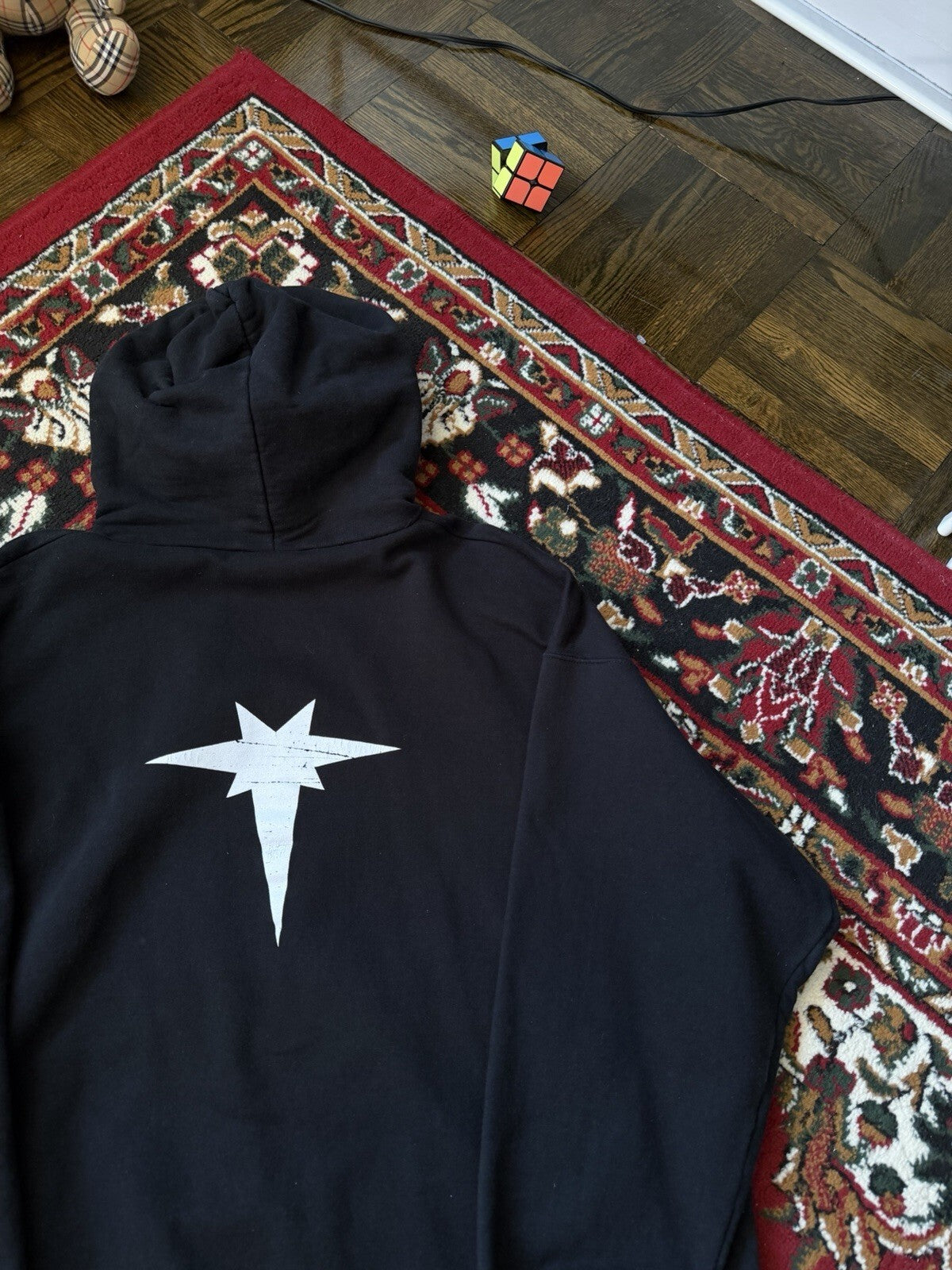 90s Thornley Double Sided Logo Hoodie Vintage Concert Tour