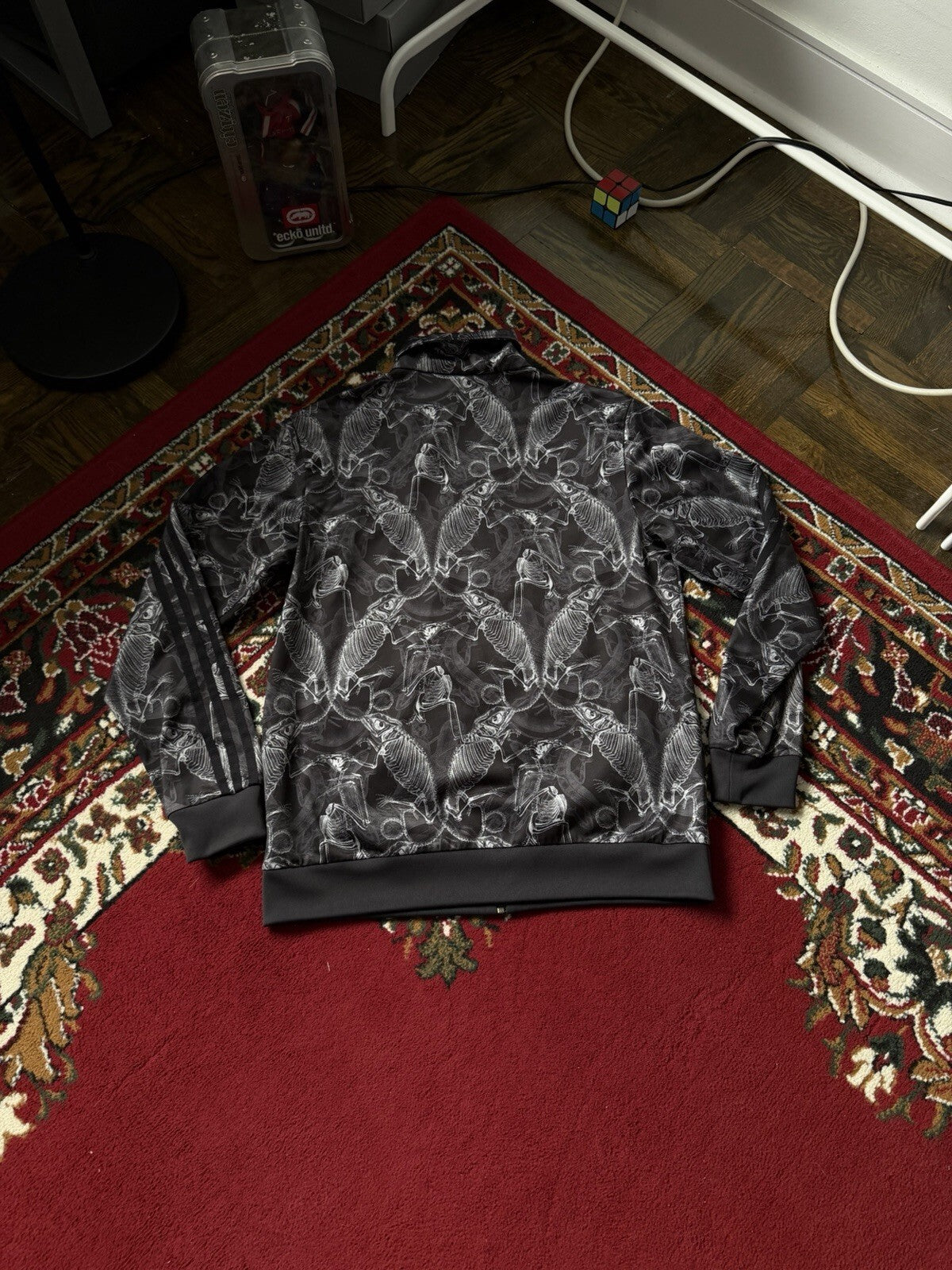 Adidas Originals x Carnovsky RGB Сhameleon X-ray Skeleton Track Jacket Size M