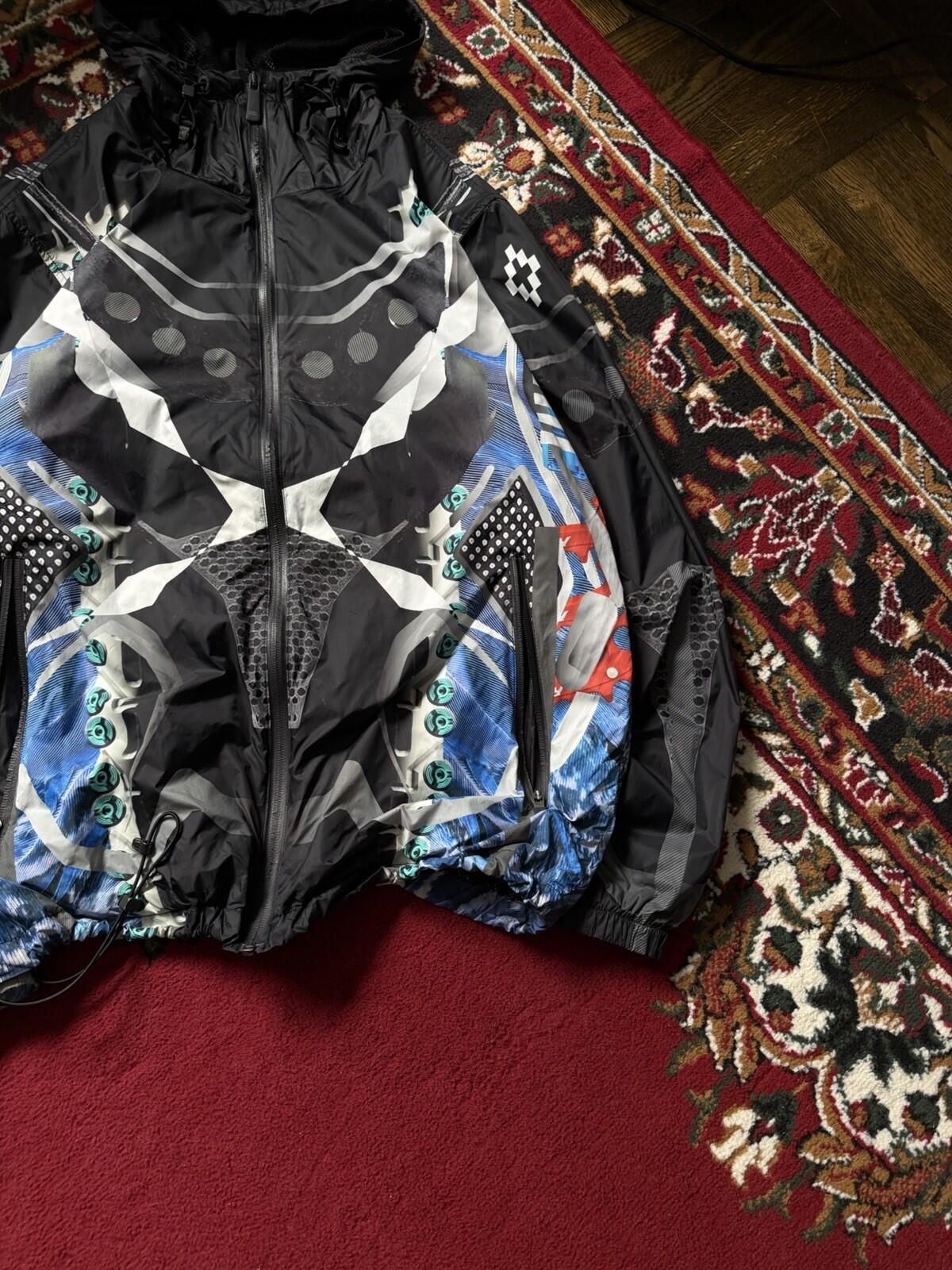Marcelo Burlon County Of Milan AOP Windbreaker Jacket Size M