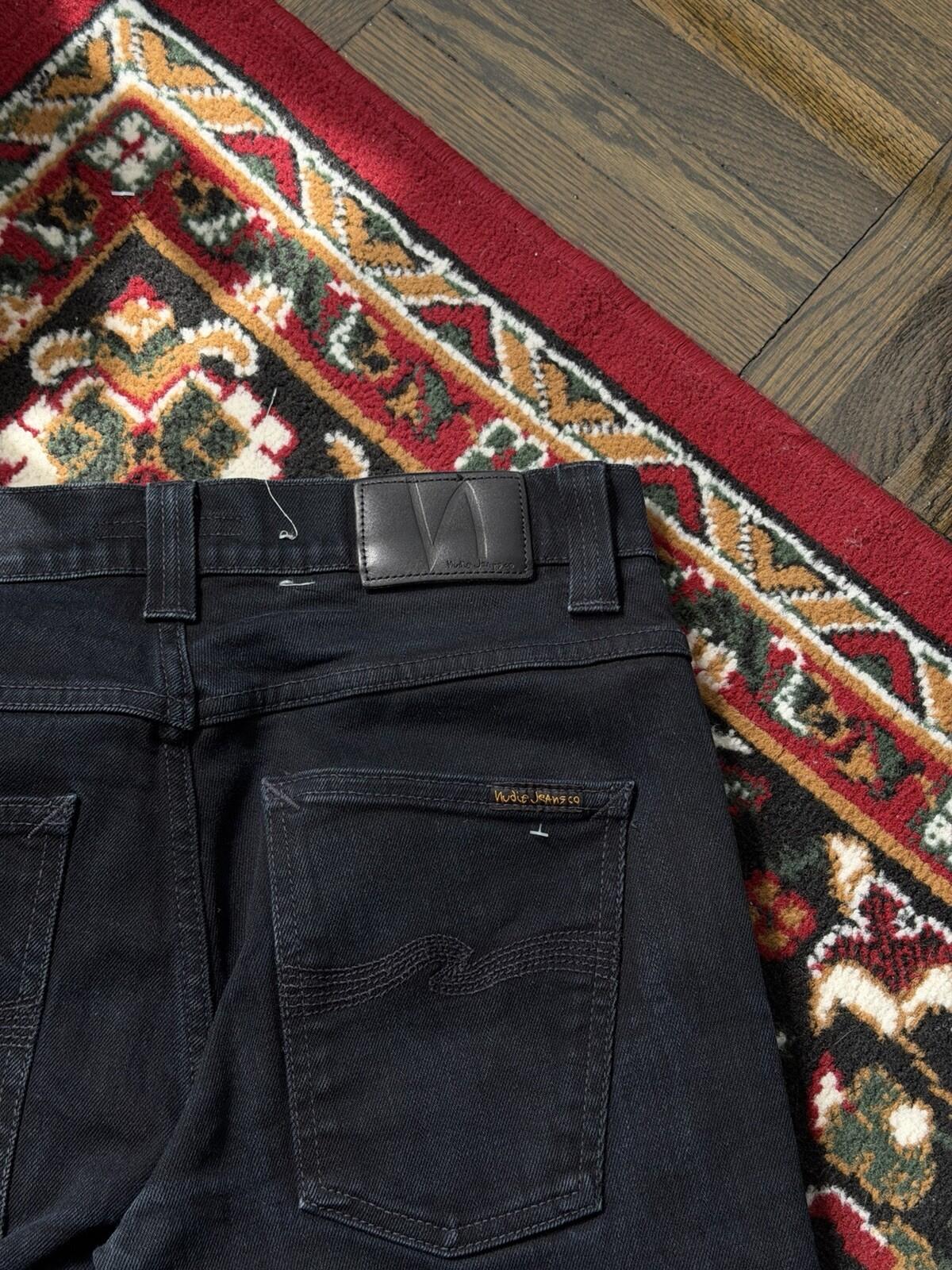 Nudie Grim Tim Organic Black Ring Classic Jeans Size M W31 / L30