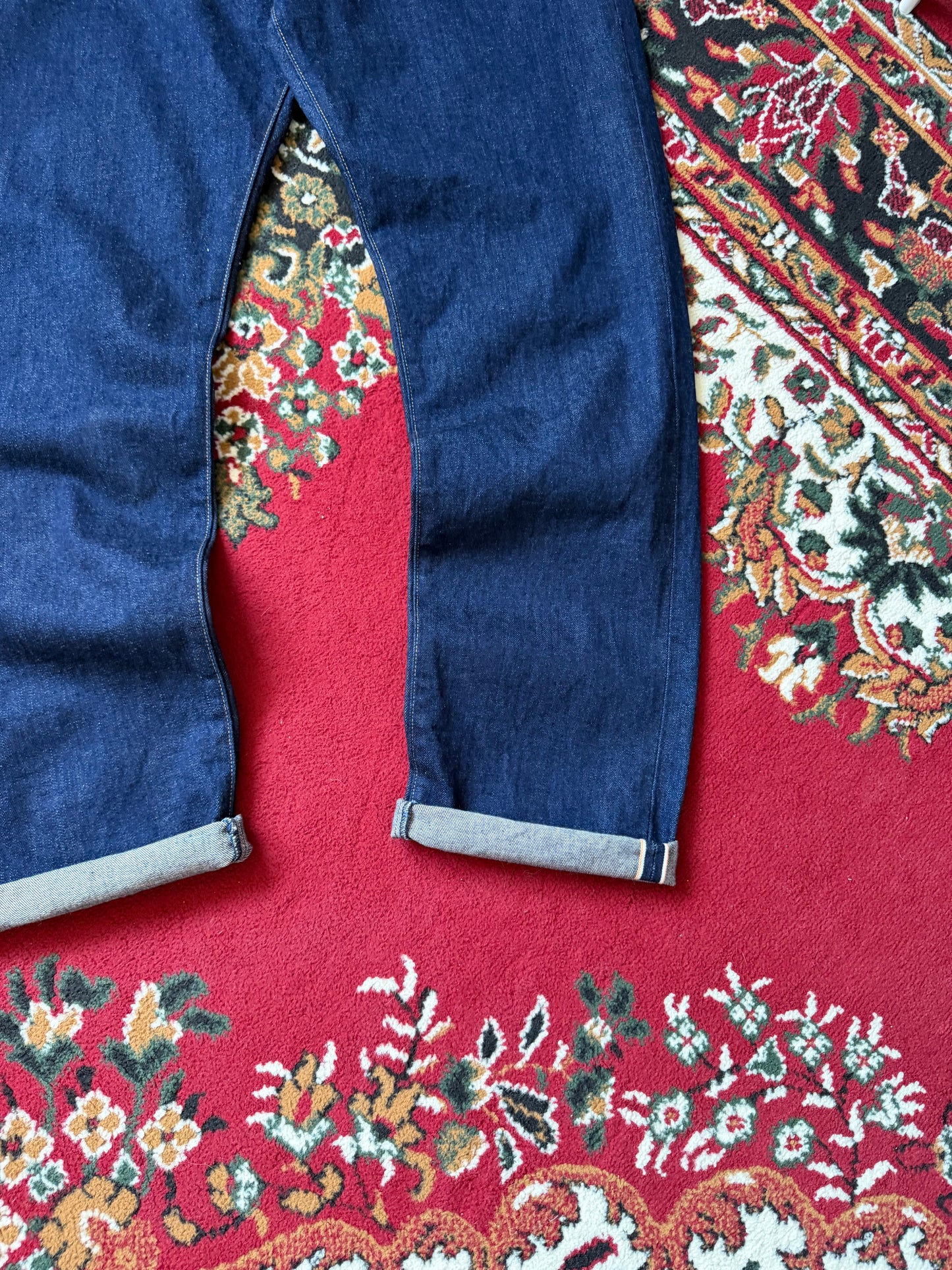 Imogene + Willie Mens Hank Straight Selvedge Raw Denim Jeans