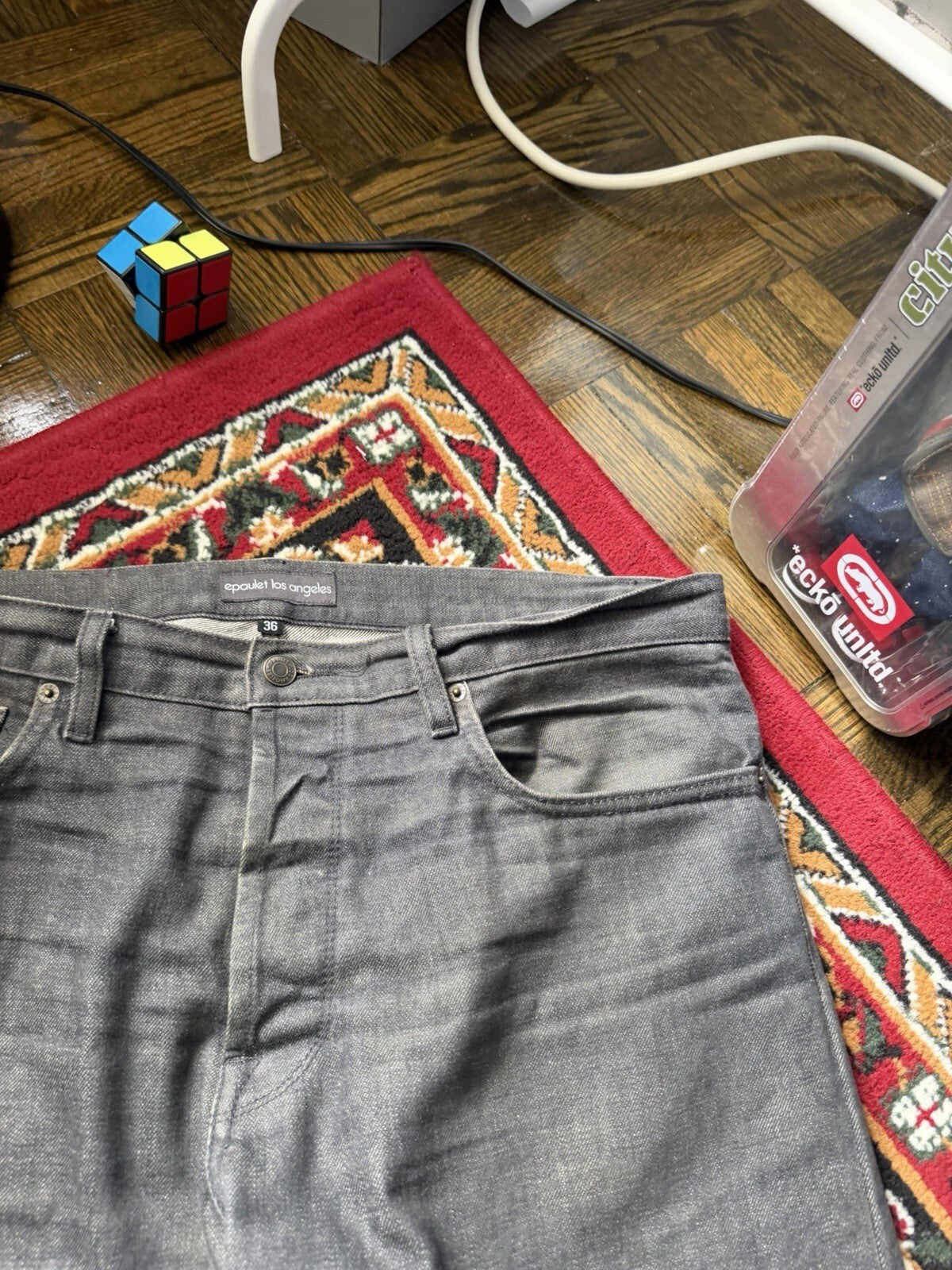 Epaulet Los Angeles Selvedge Red Line Denim Jeans Mens 34x36 Made in USA