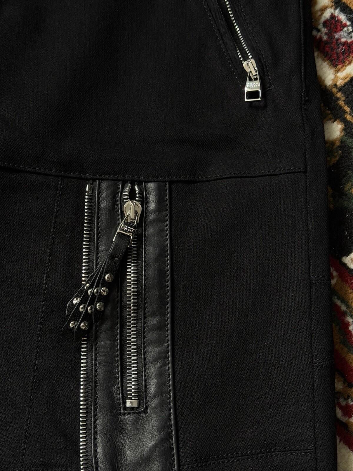 Alexander McQueen All Over Zip Black Slim Jeans - EU 52 Denim Pants
