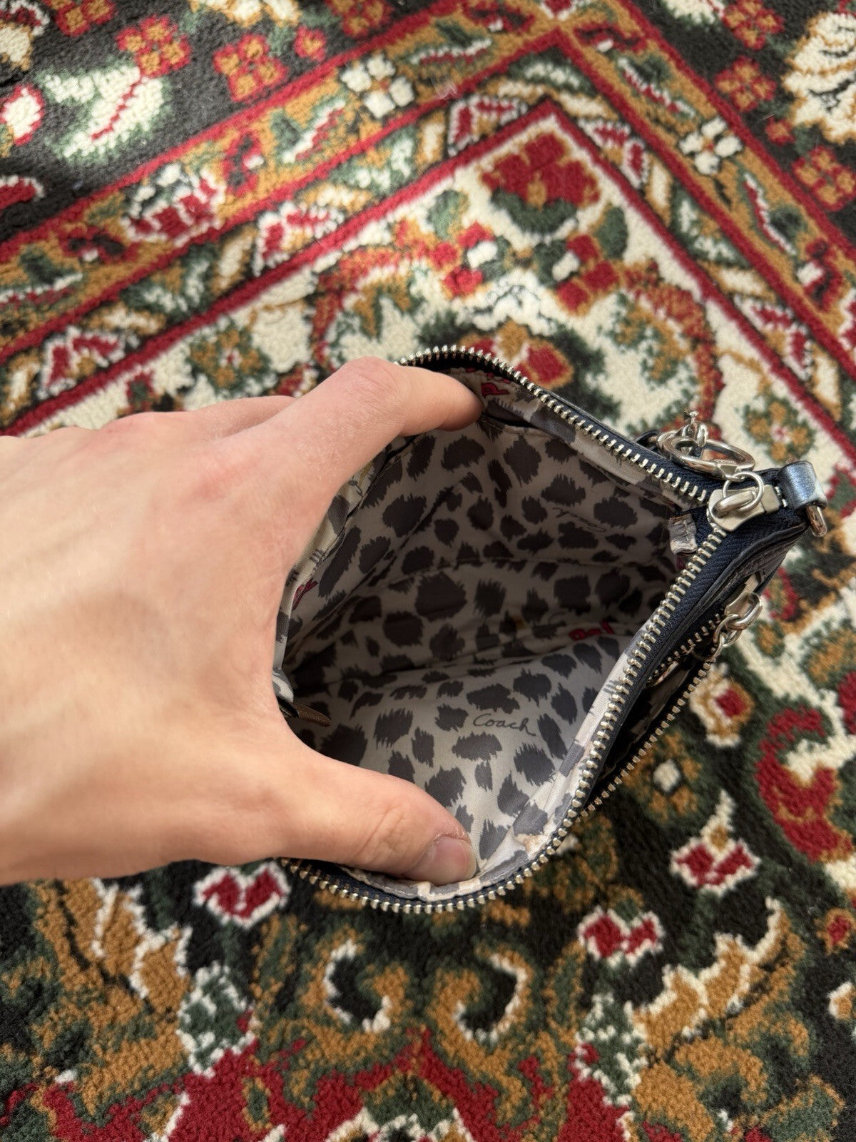 Coach Sequined Poppy Spotlight Bag