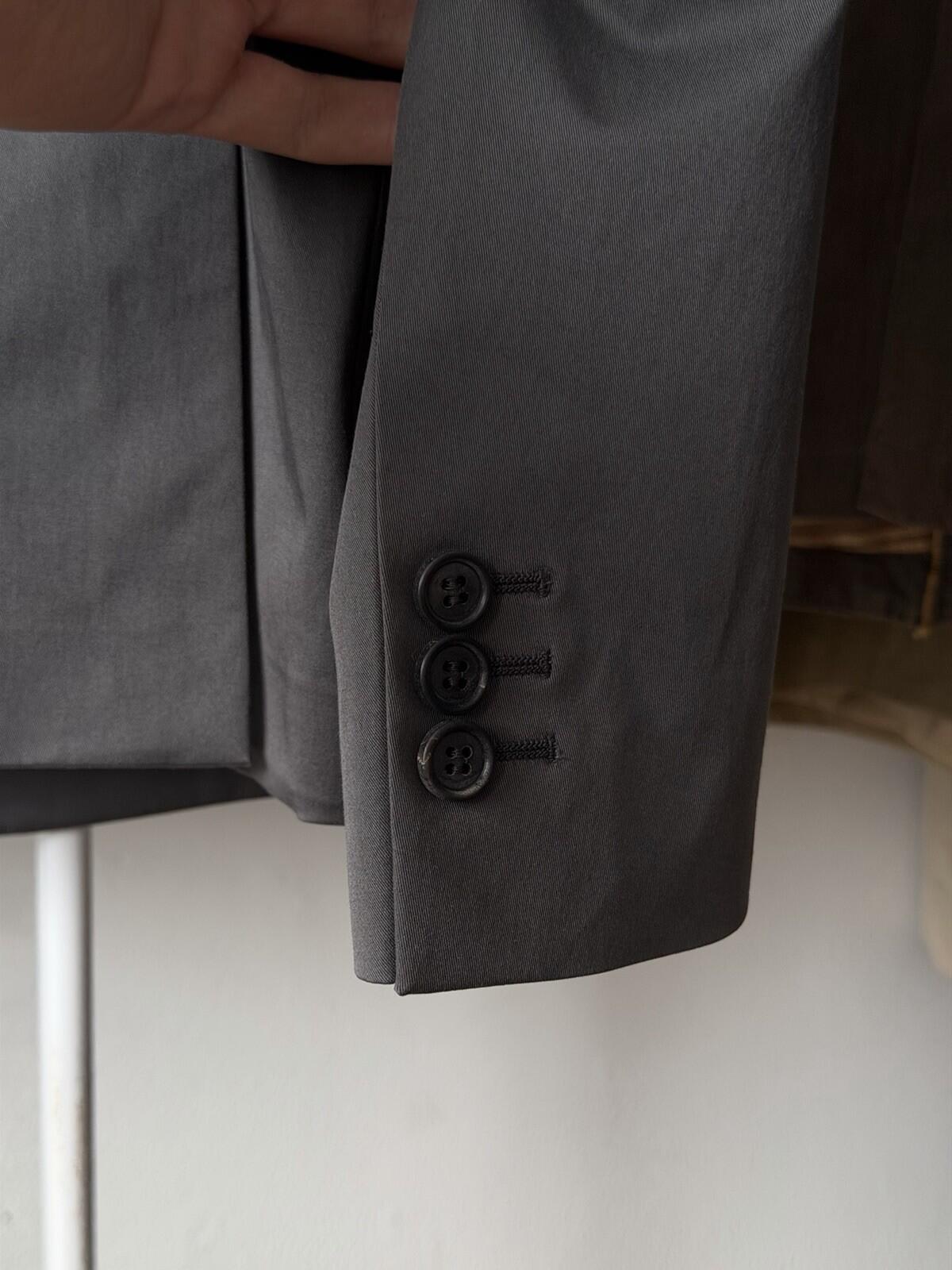 Prada Milano Cotton Gray Two Button Blazer / Sport Jacket