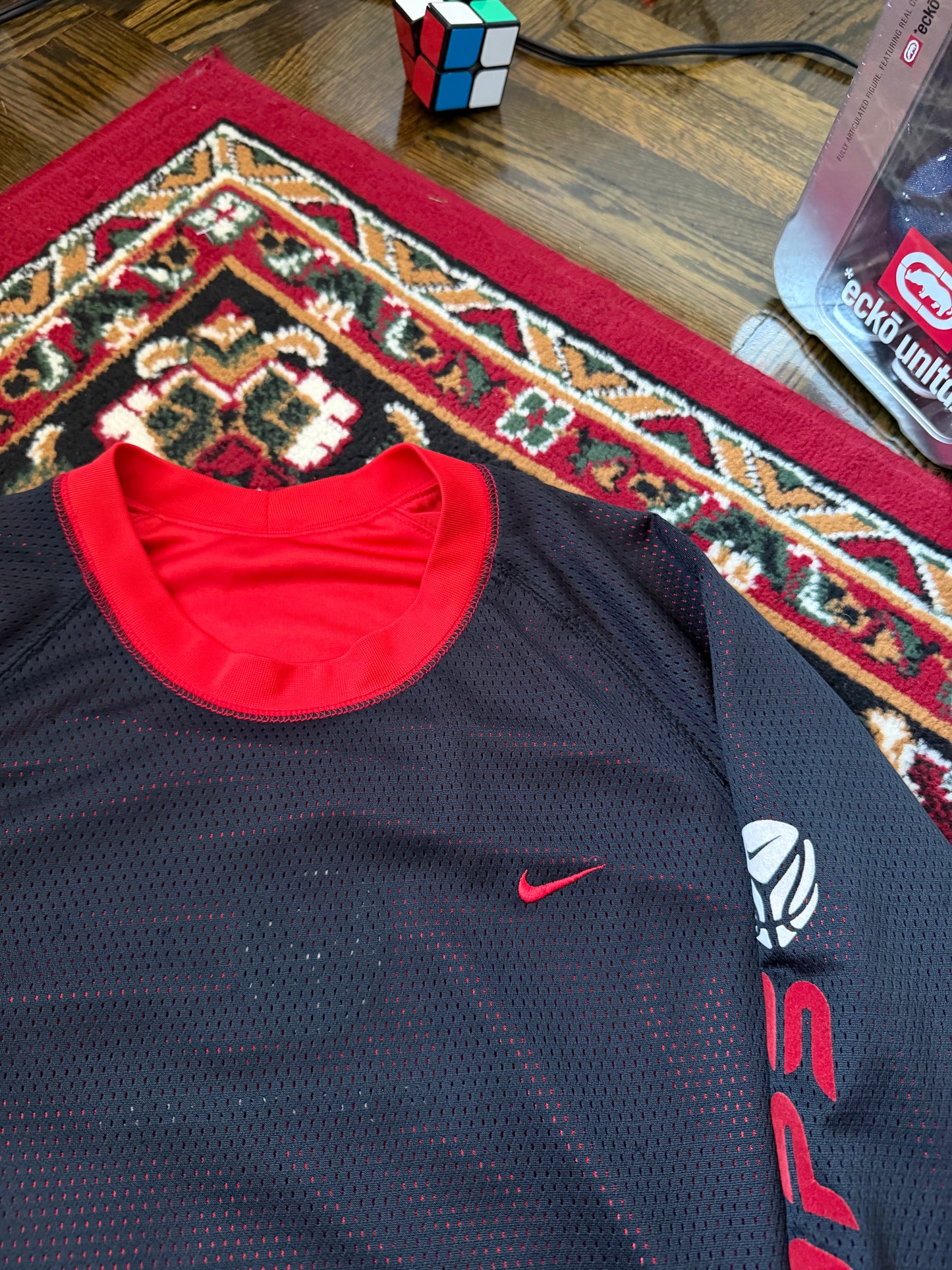 Vintage Nike Basketball Reversible 3/4 Sleeves Shirt Jersey