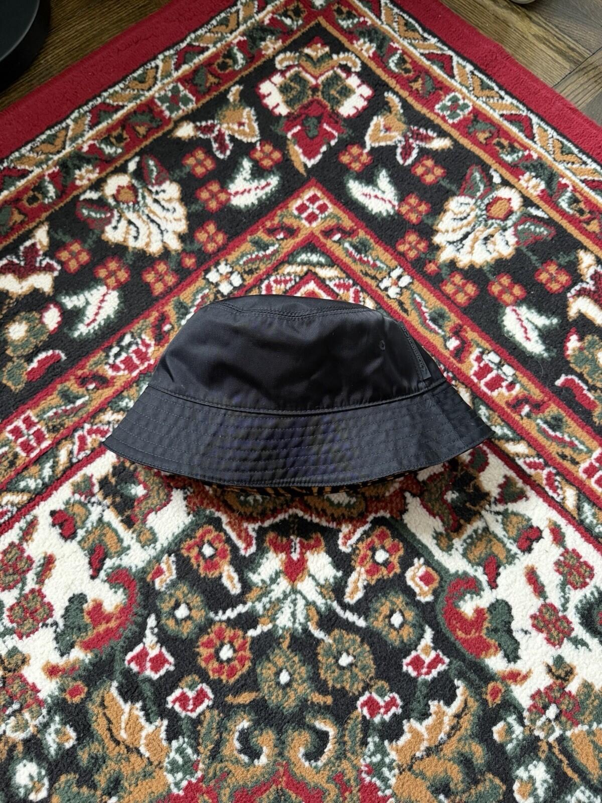 Burberry Leopard Pattern Bucket Hat Brown Black Polyamide