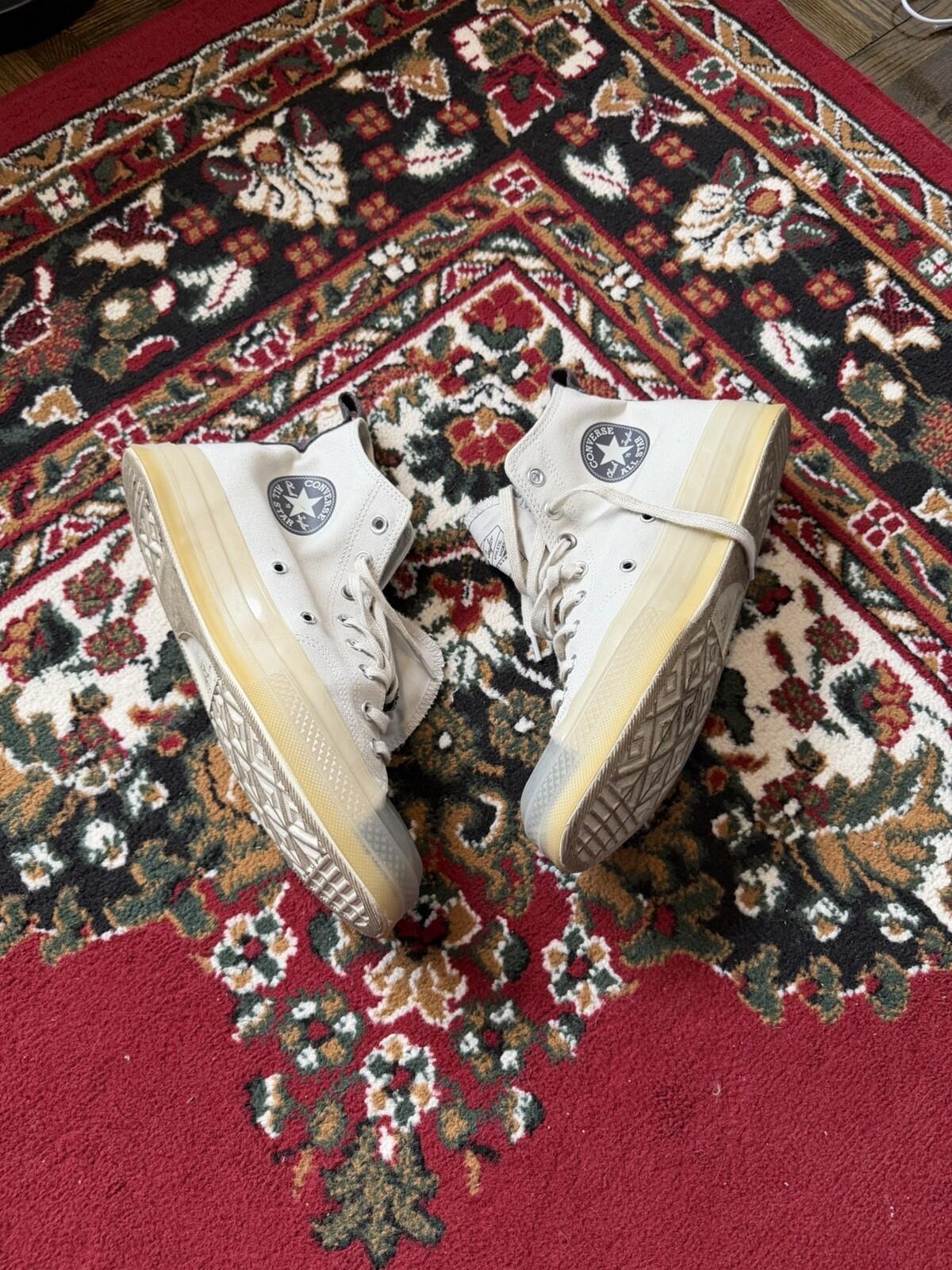 CONVERSE CHUCK 70 High x A-Cold-Wall Silver Birch 2022 A02276C, Size 10.5