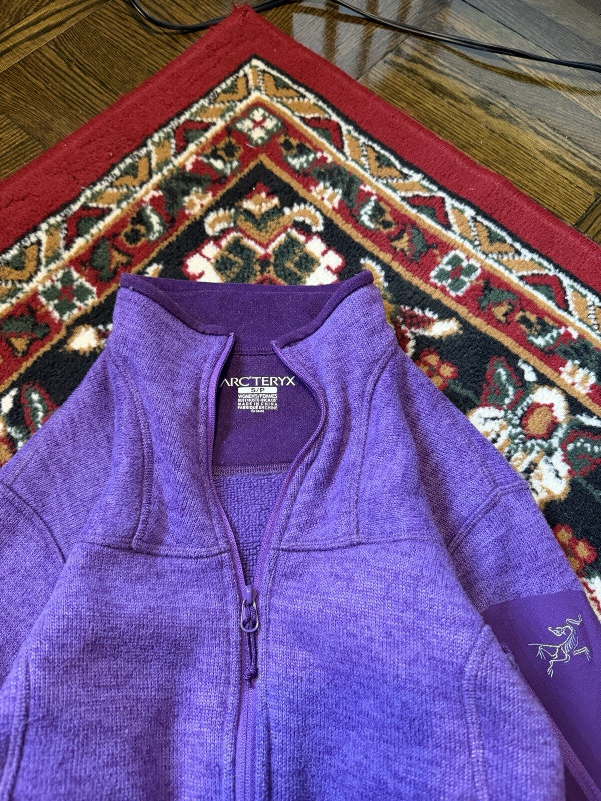 Arctery Polartec Women's Covert Fleece Cardigan Full Zip Ladies Jacket Size S