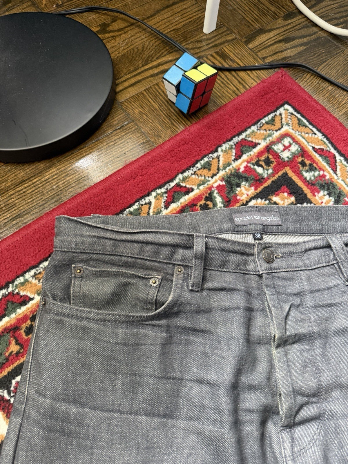 Epaulet Los Angeles Selvedge Red Line Denim Jeans Mens 34x36 Made in USA