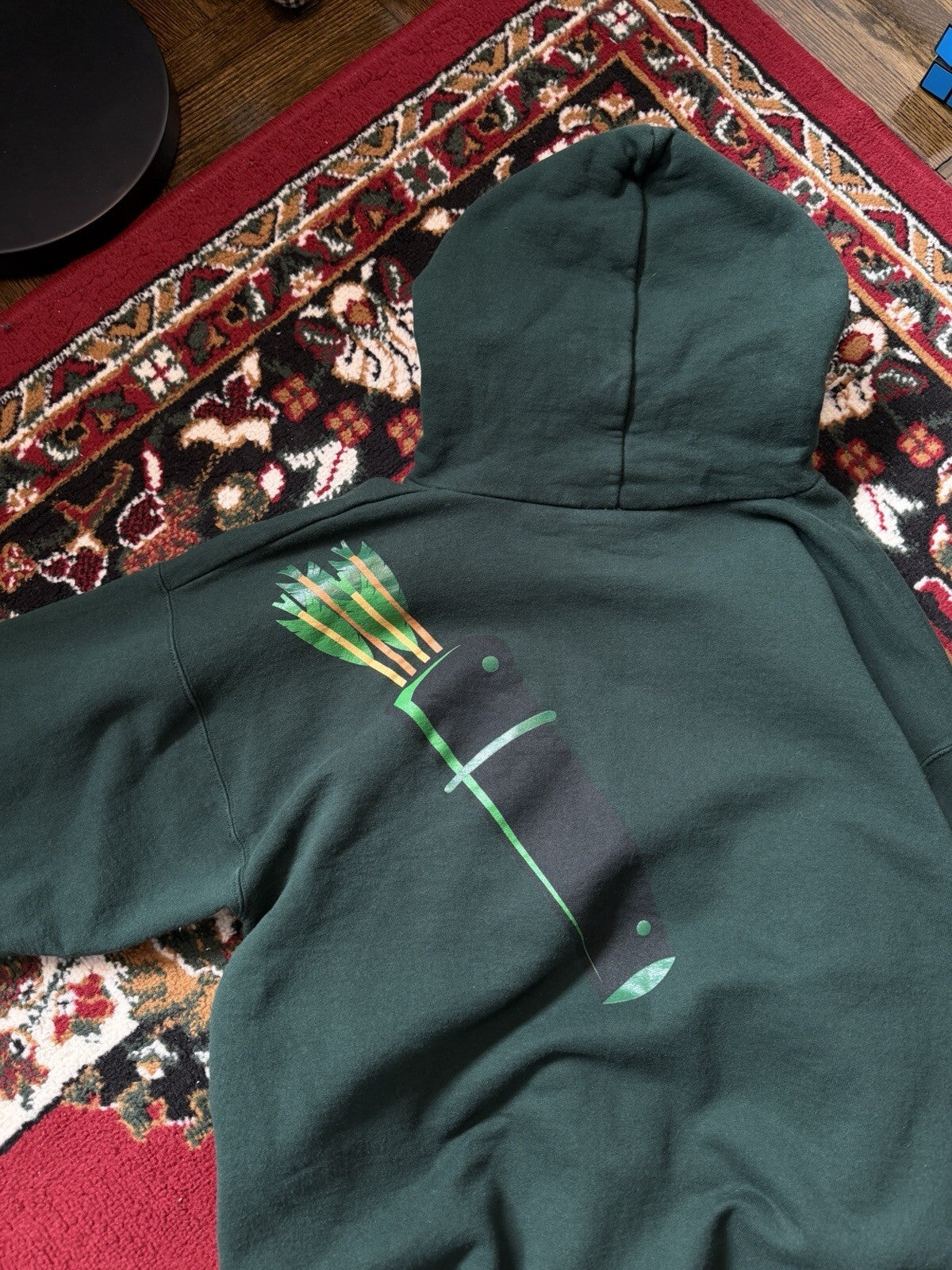 DC Comics Green Arrow Hoodie Full Zipper Vintage M (38-40)