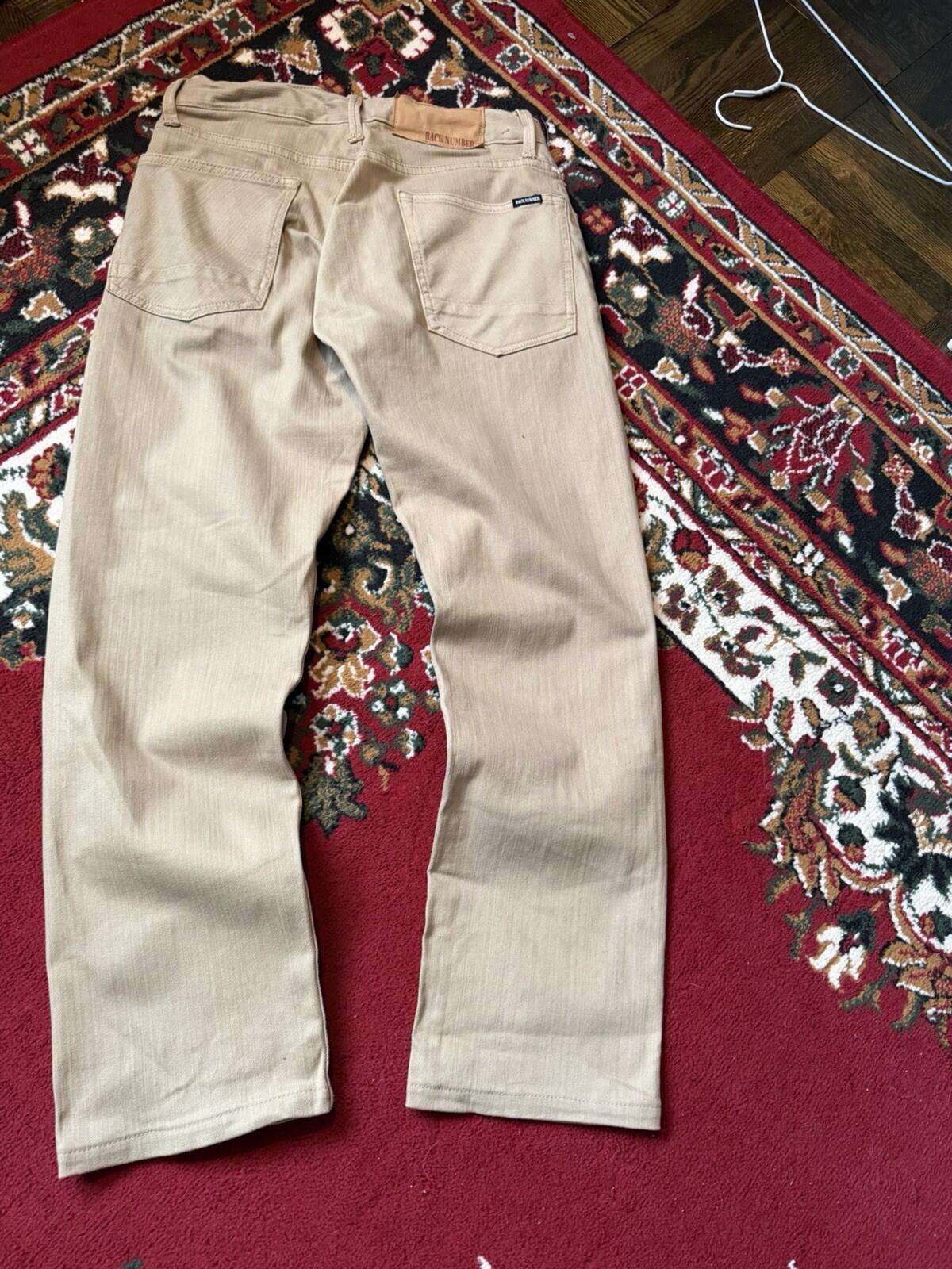 Back Number Color Japanese Denim Made in Japan Jeans Size 34